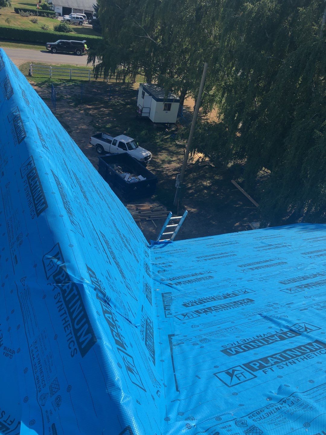 New Home Construction using 16" Standing Seam Panels by Jay Carter Roofing & Sheet Metal