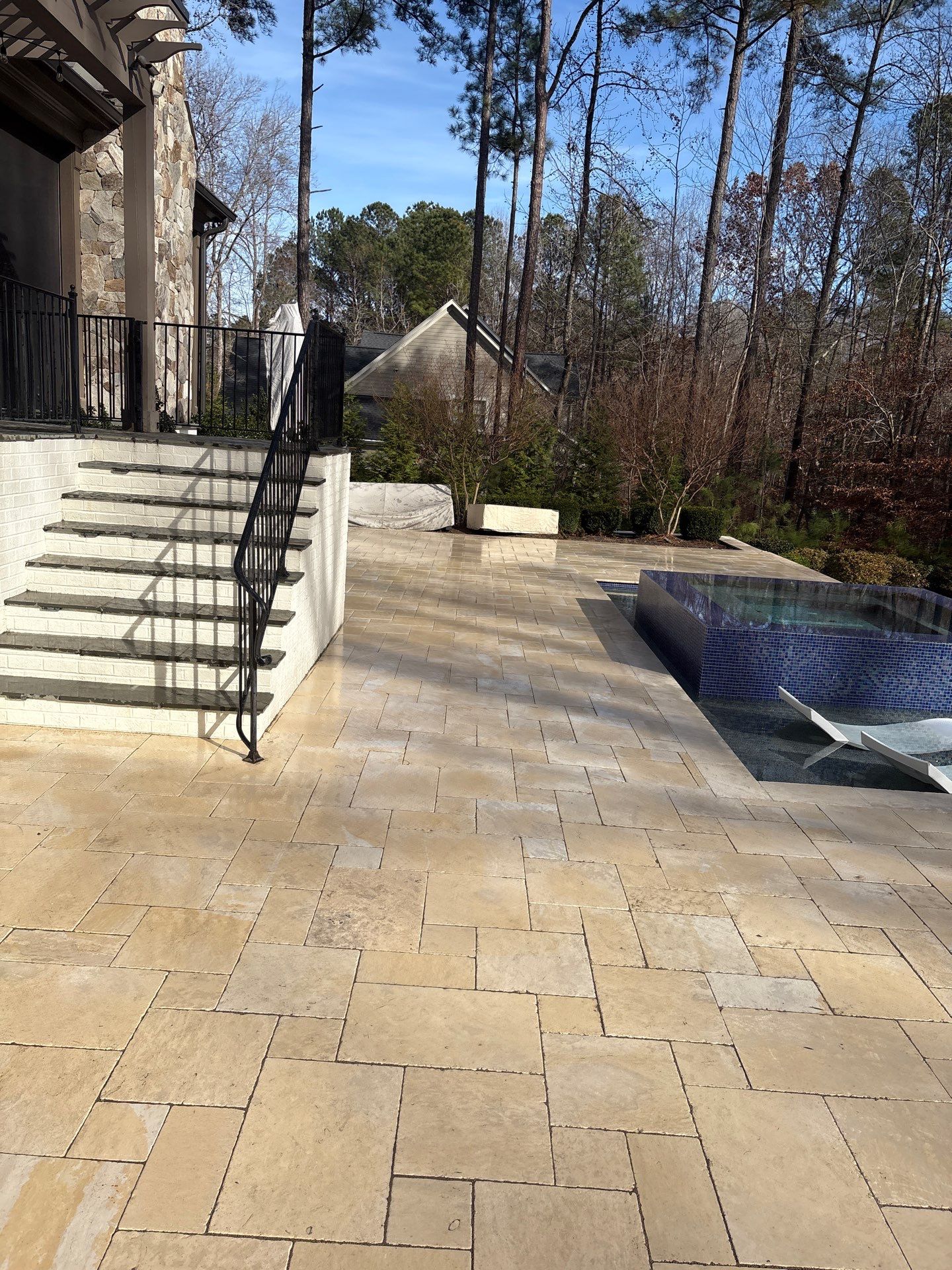 Pool Deck using Concrete Sealant by DuraSeal