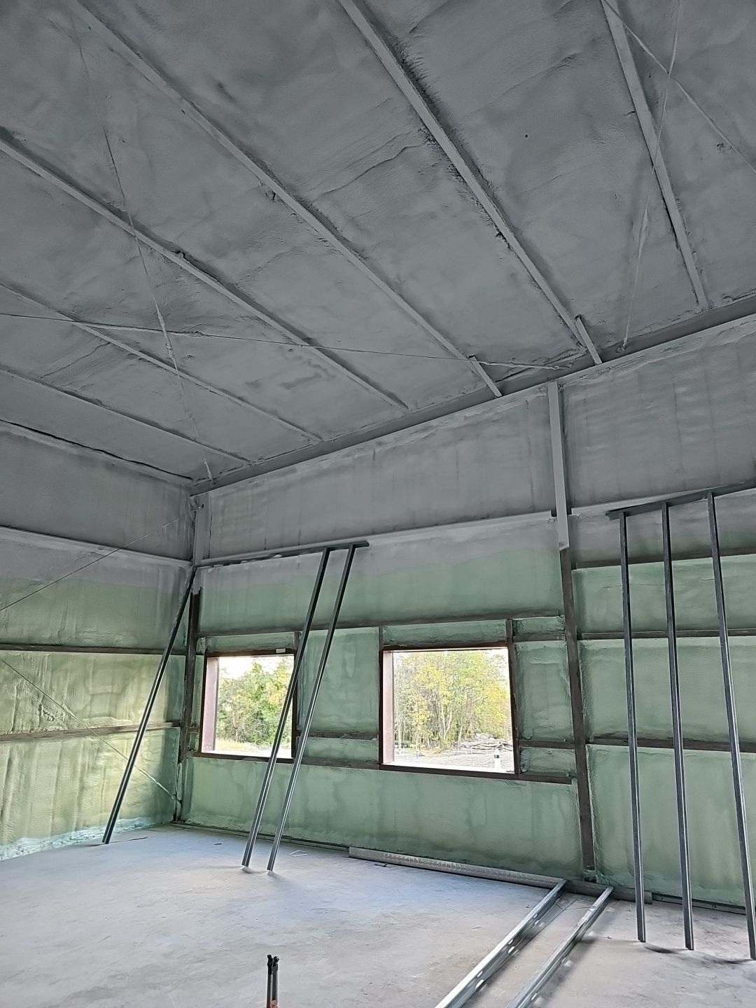 Commercial Building using Closed Cell Spray Foam by NYS Foam & Energy