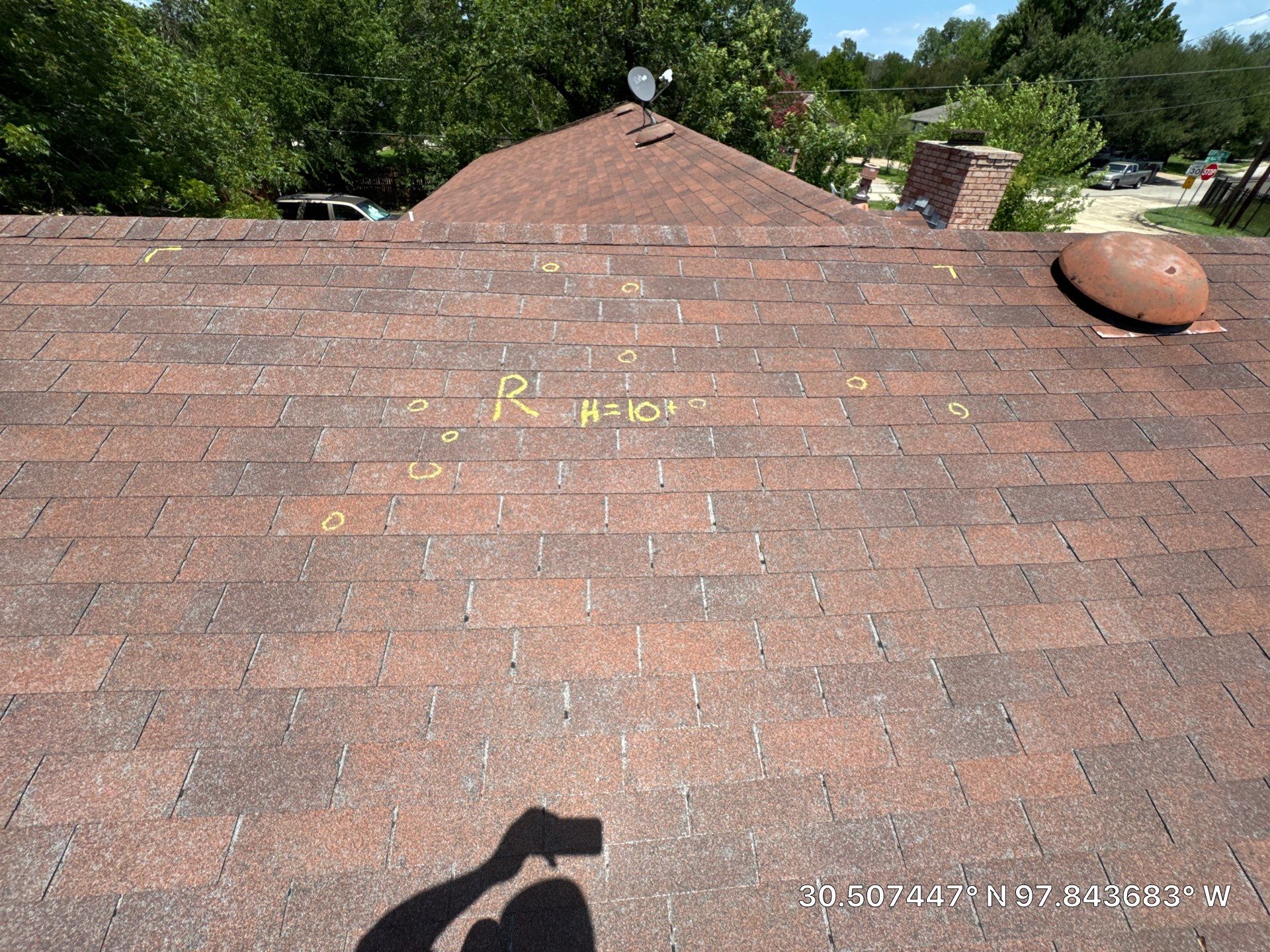 Residential Roof Replacement using GAF - HDZ - Pewter Gray by Action Exteriors Austin