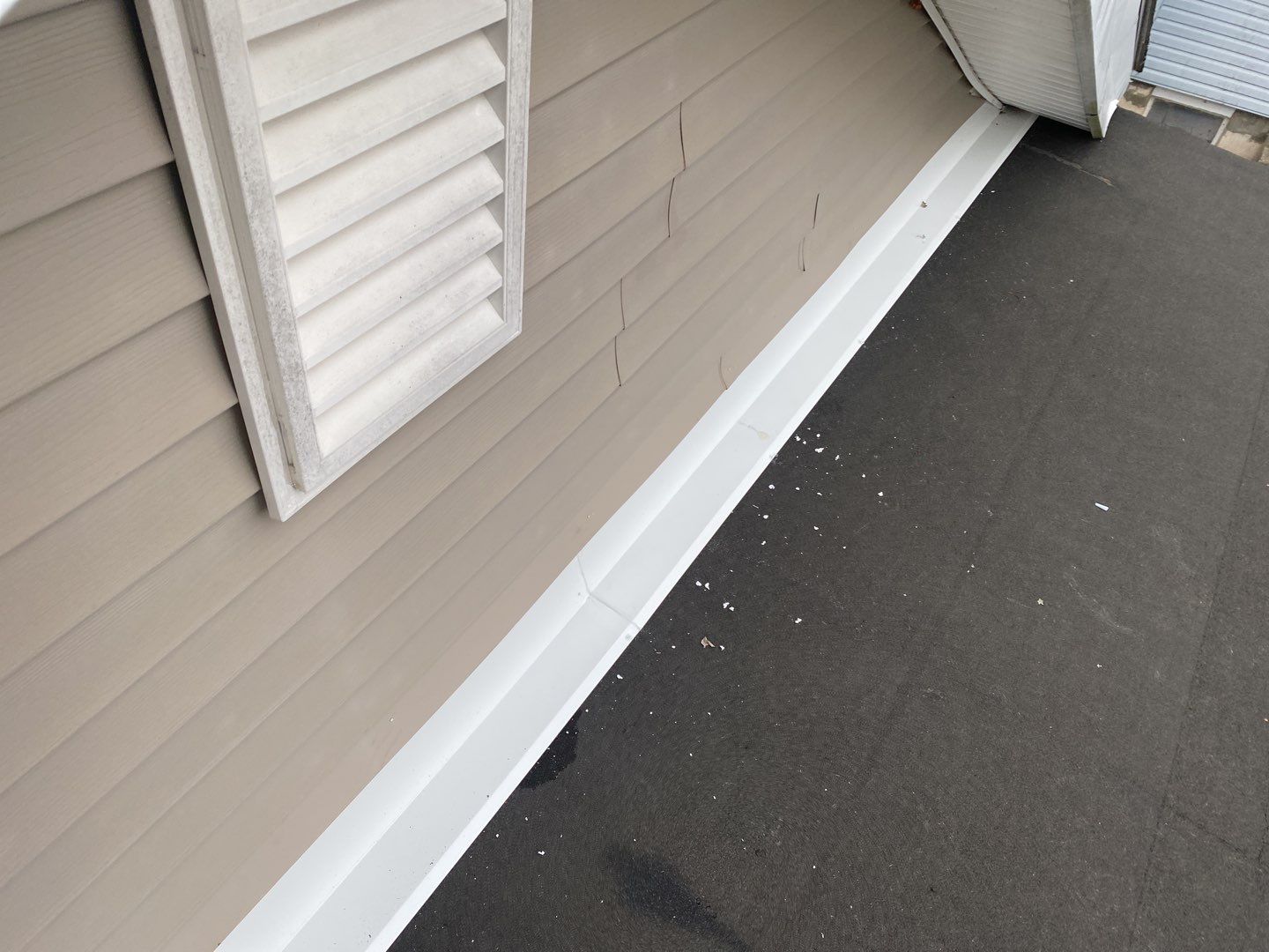 Siding Repair using Aluminum Flashing by A Plus Exterior