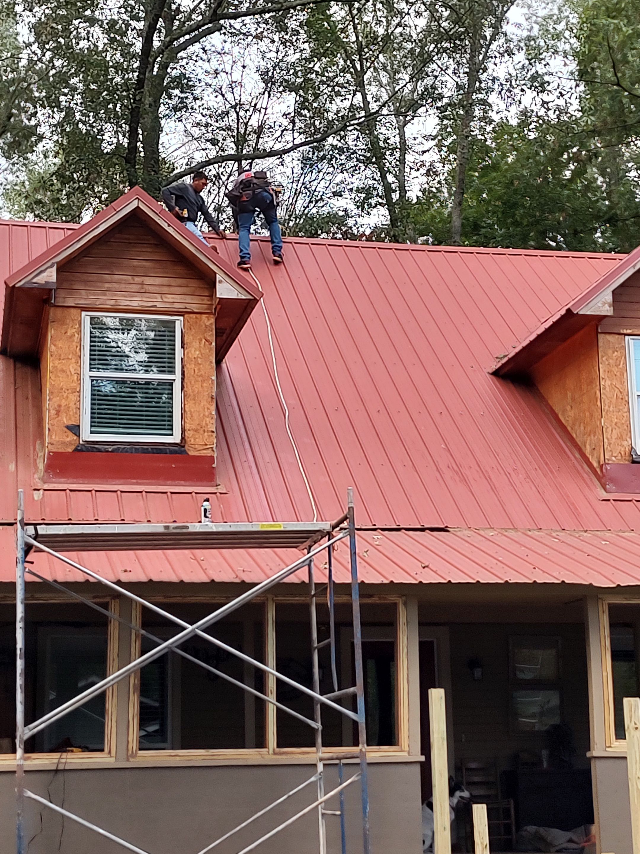 Metal Roof Replacement: 26 GA. Residential Metal Panel by Hostetler Roofing