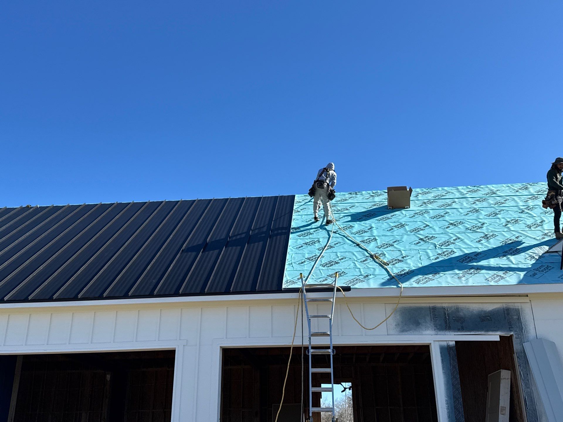 Project in Sante Fe, TX by True Line Roofing and Exteriors