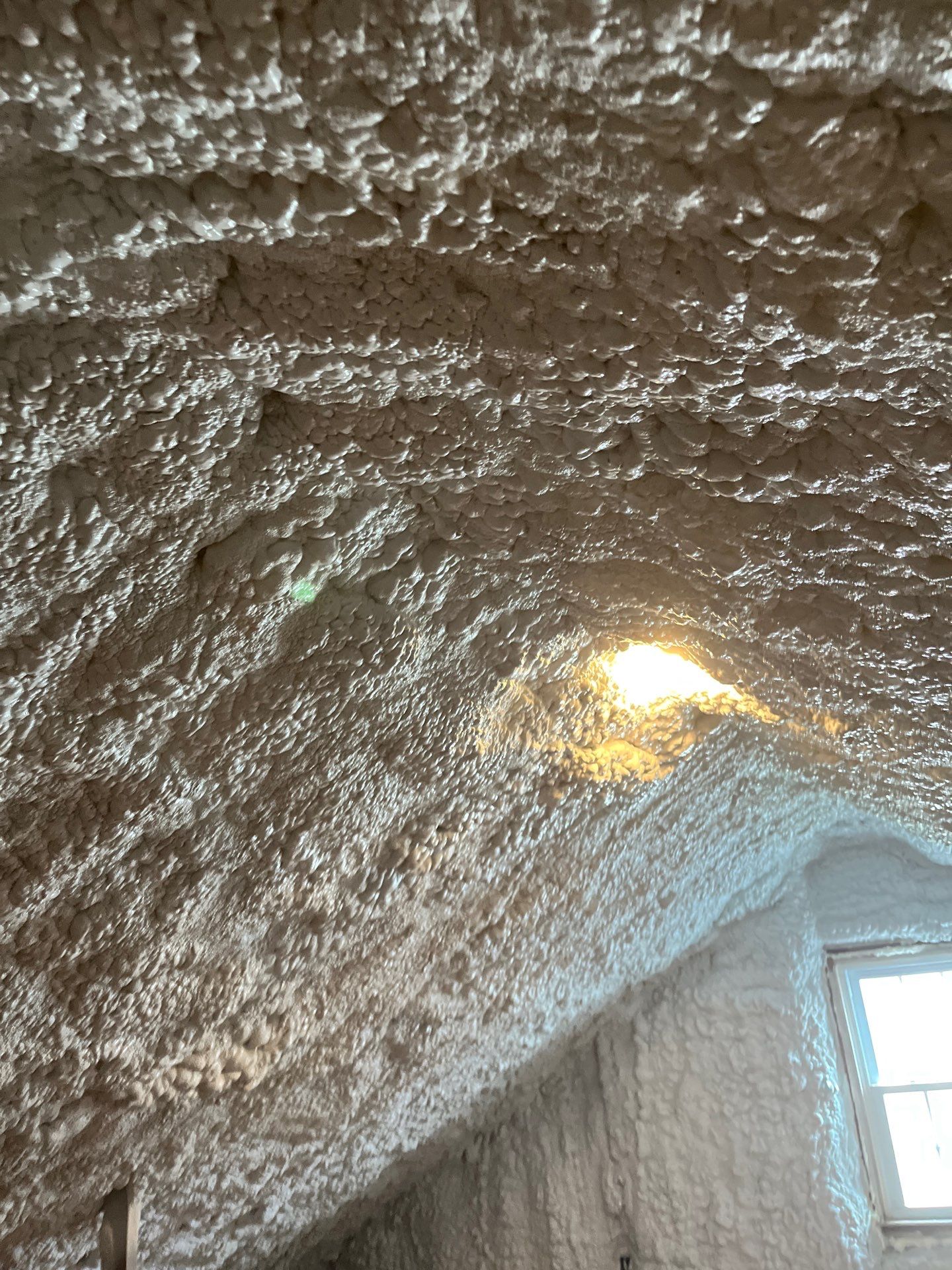 Attic Insulation using open cell spray foam by NYS Foam & Energy