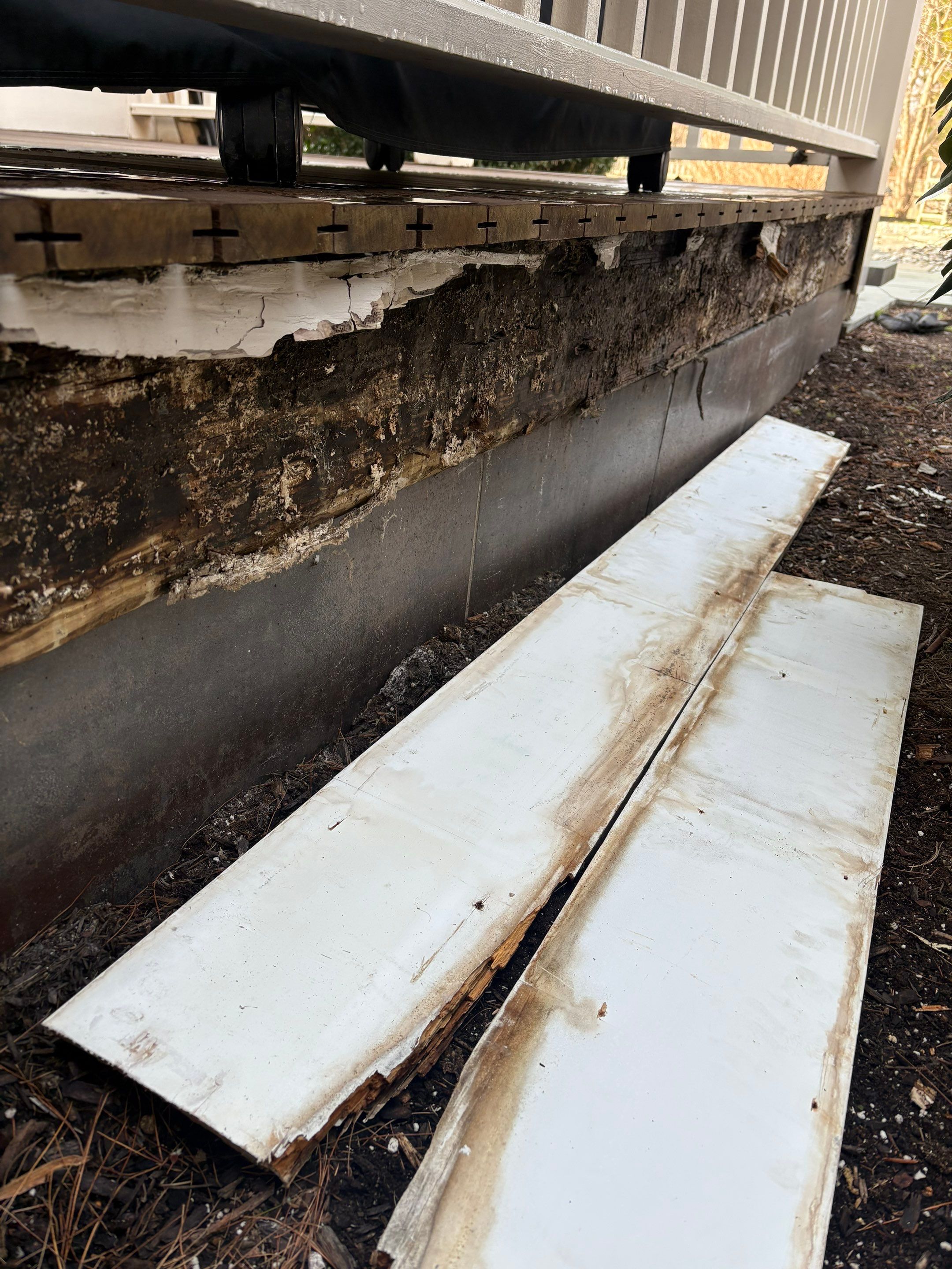 Wood Rot & Shingle Repairs  by Dennis Moffitt Painting