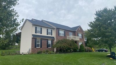 Roofing Installation using CertainTeed Landmark - Moire Black