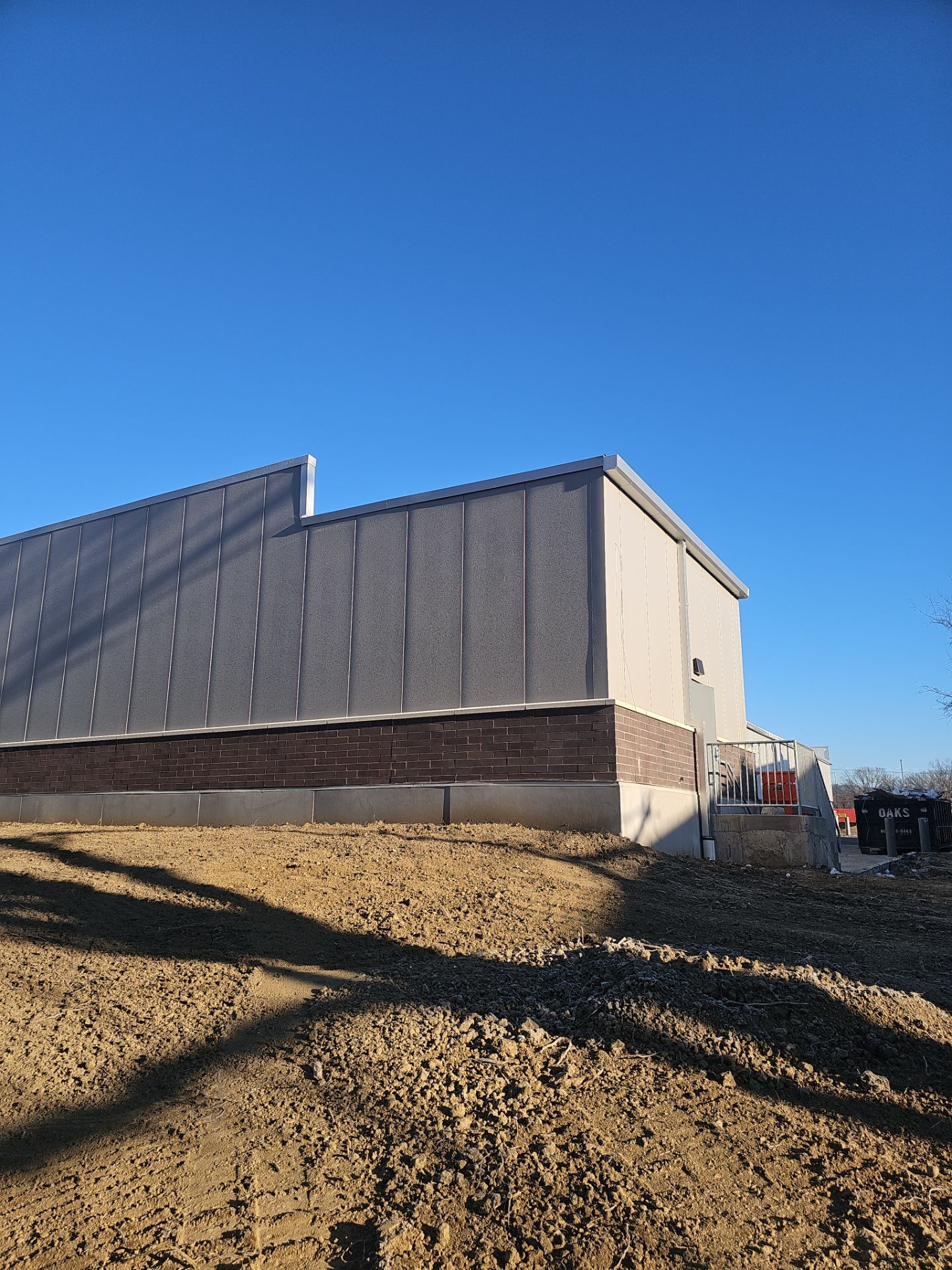 Commercial Roofing Installation using Insulated roof and wall panels by Nitro Roofing and Construction