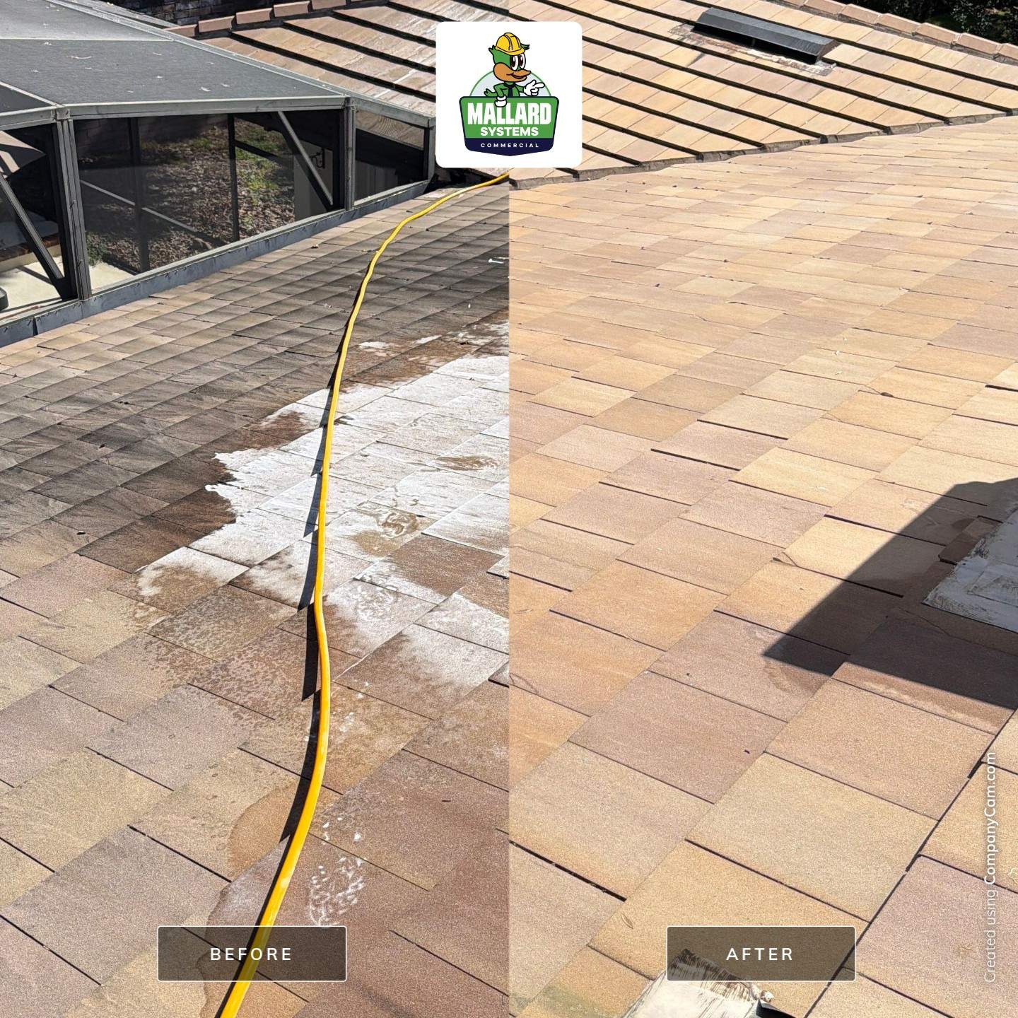 Tile Roof Cleaning in Orlando by Mallard Systems