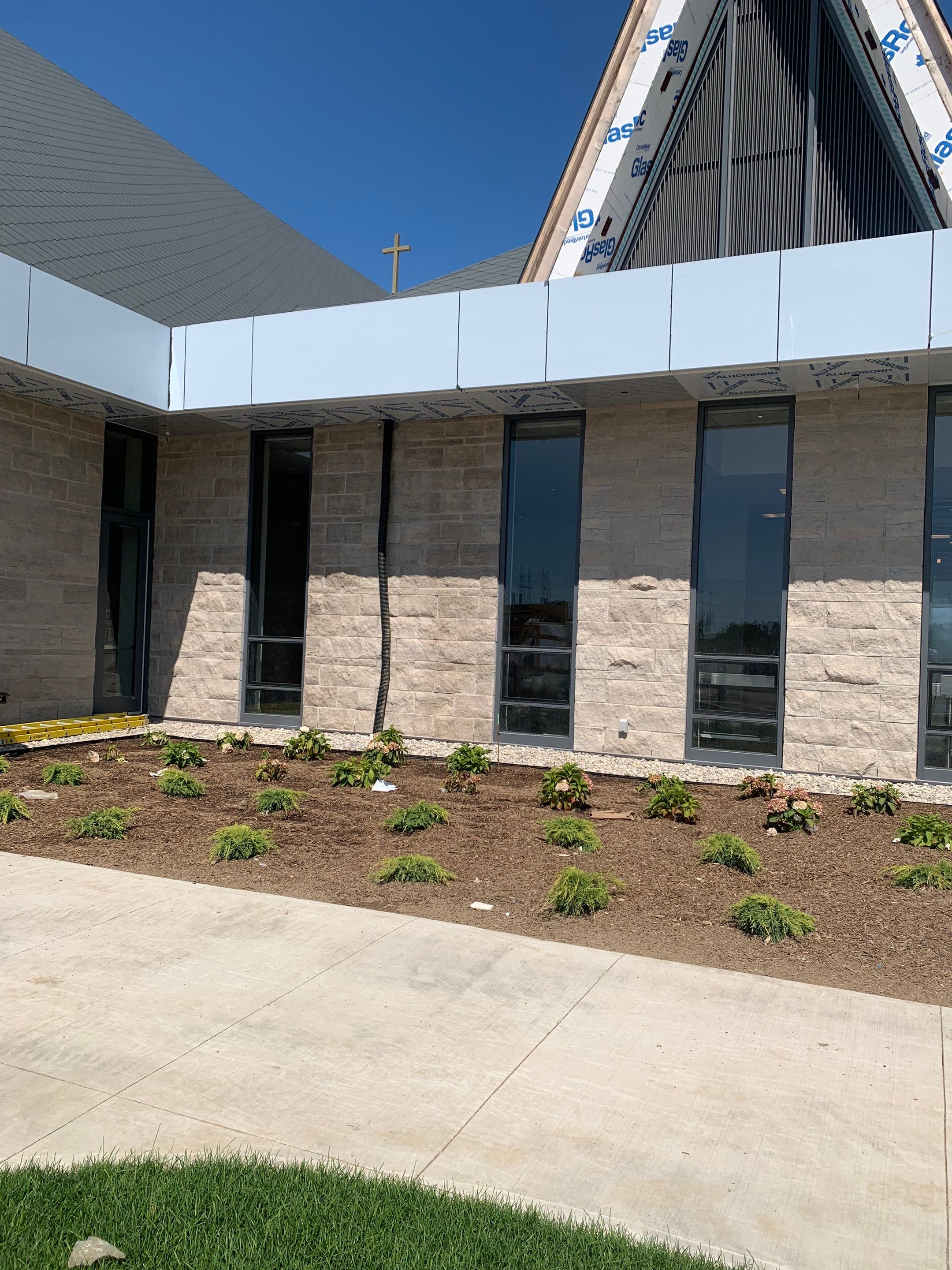 Commercial Roofing Installation using Diamond Tile Metal Shingles , Tpo Flat Roof by Jay Carter Roofing & Sheet Metal
