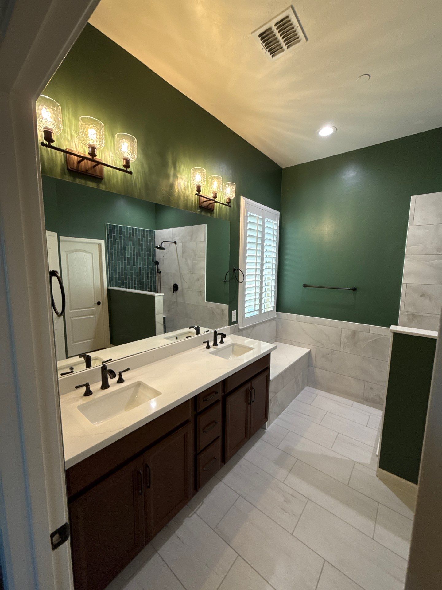 Golden Ranch Bathroom Remodel by Workman Company LLC 