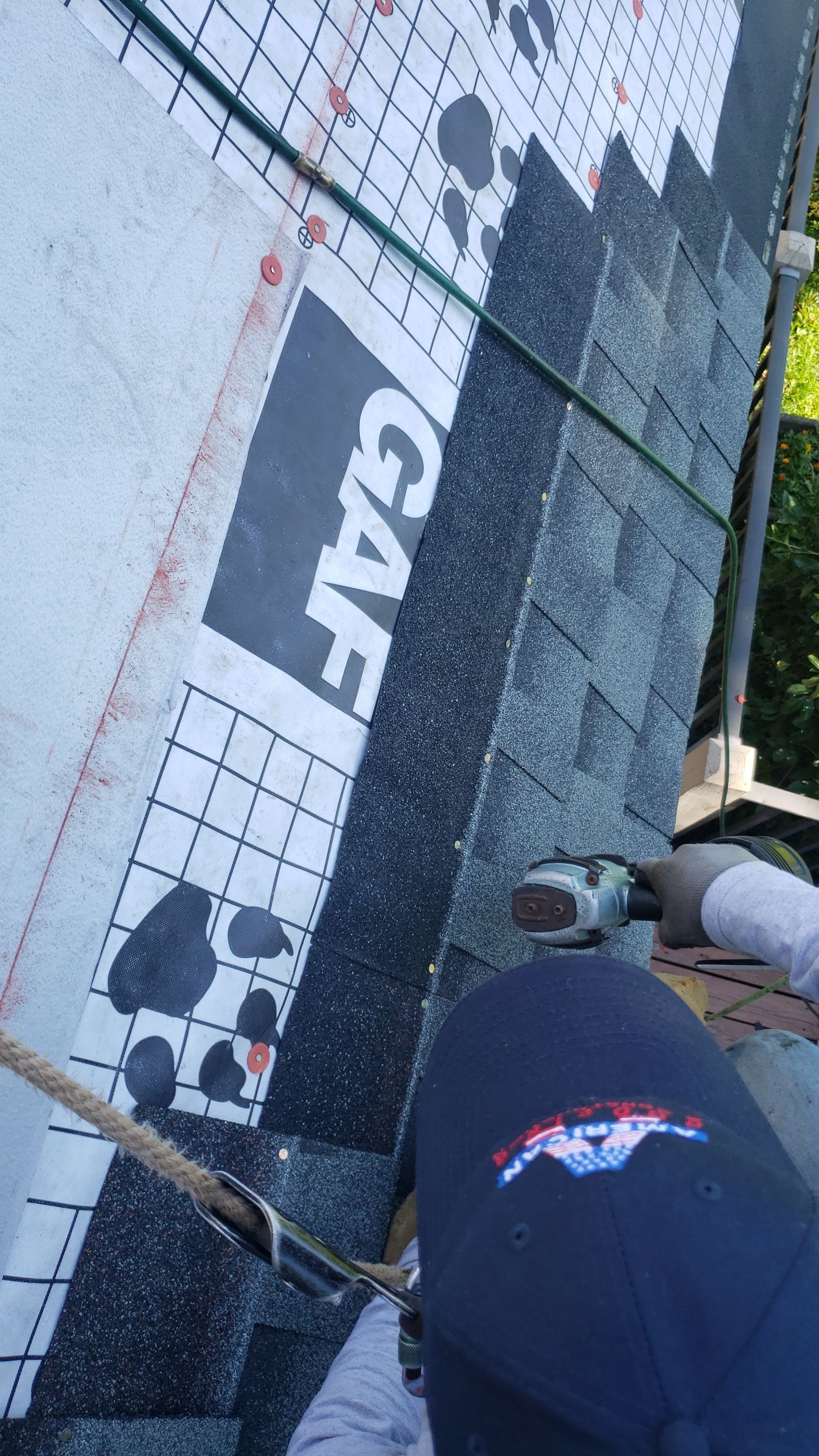 Residential Roofing Installation using Roof Replacement by American Roofing & Construction LLC