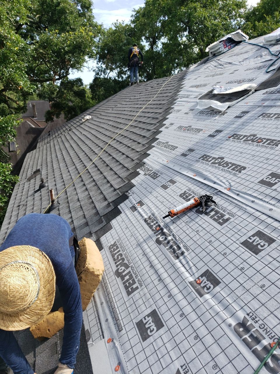 Residential Roofing Installation by American Roofing & Construction LLC