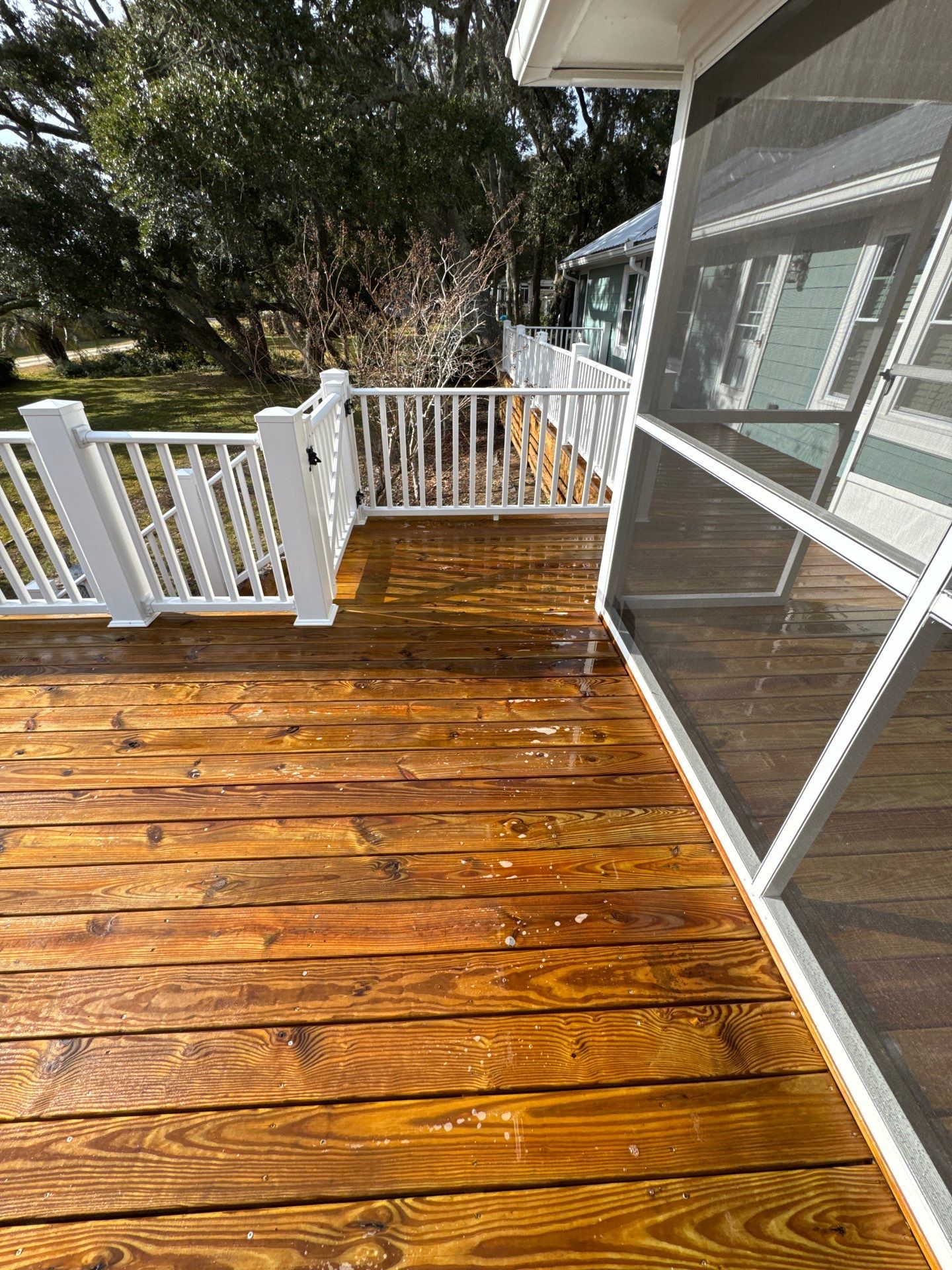 Weathered Deck using Wood Sealant by DuraSeal