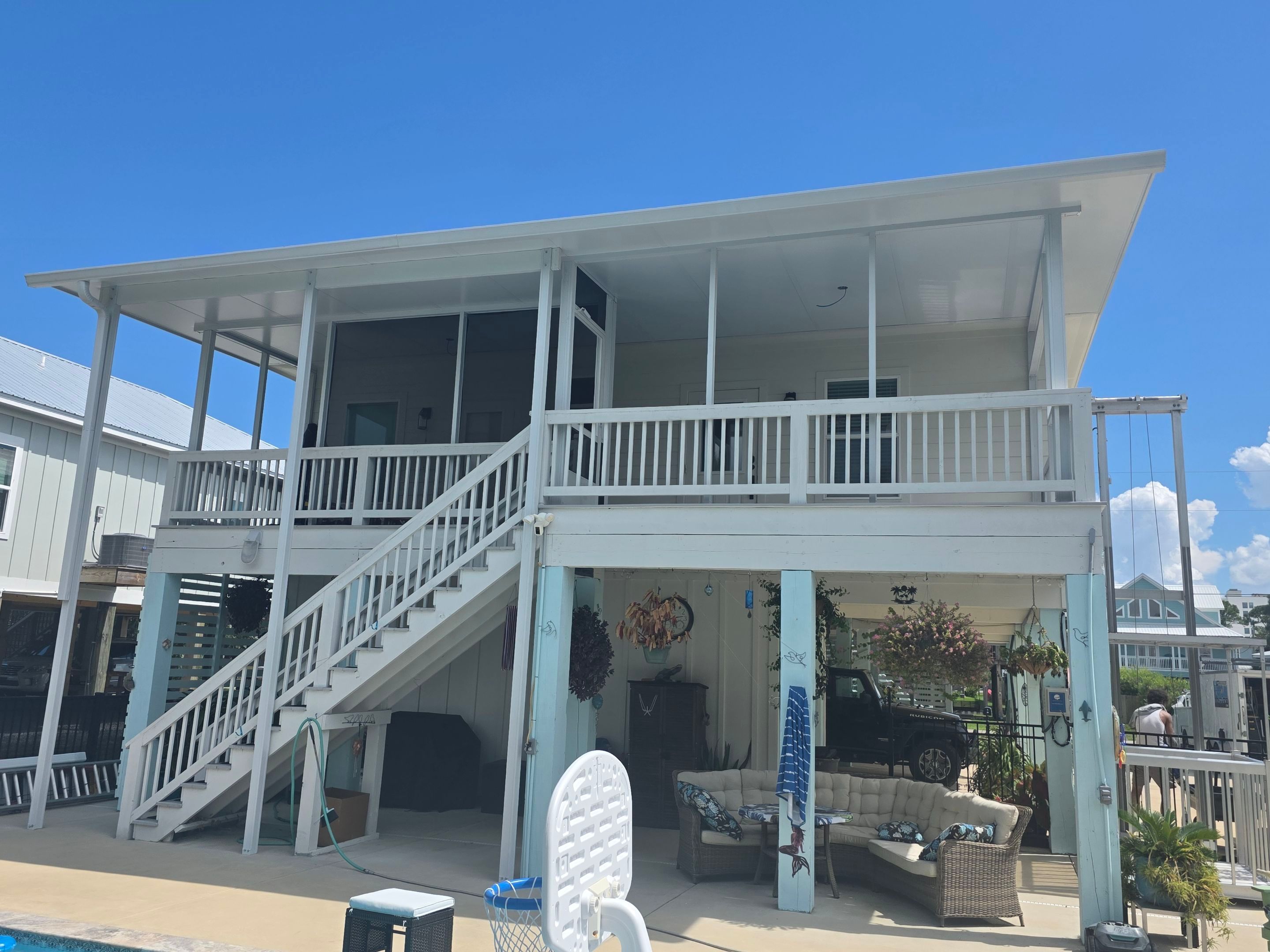 2nd Floor Screen Room by Titan Sunrooms