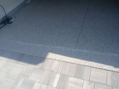 Garage Project in Slate Stone