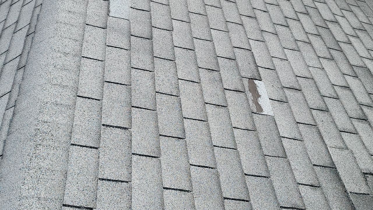 ATLAS PINNACLE COLOR: HEARTHSTONE DRIP EDGE: WHITE by Eagle Eye Roofing