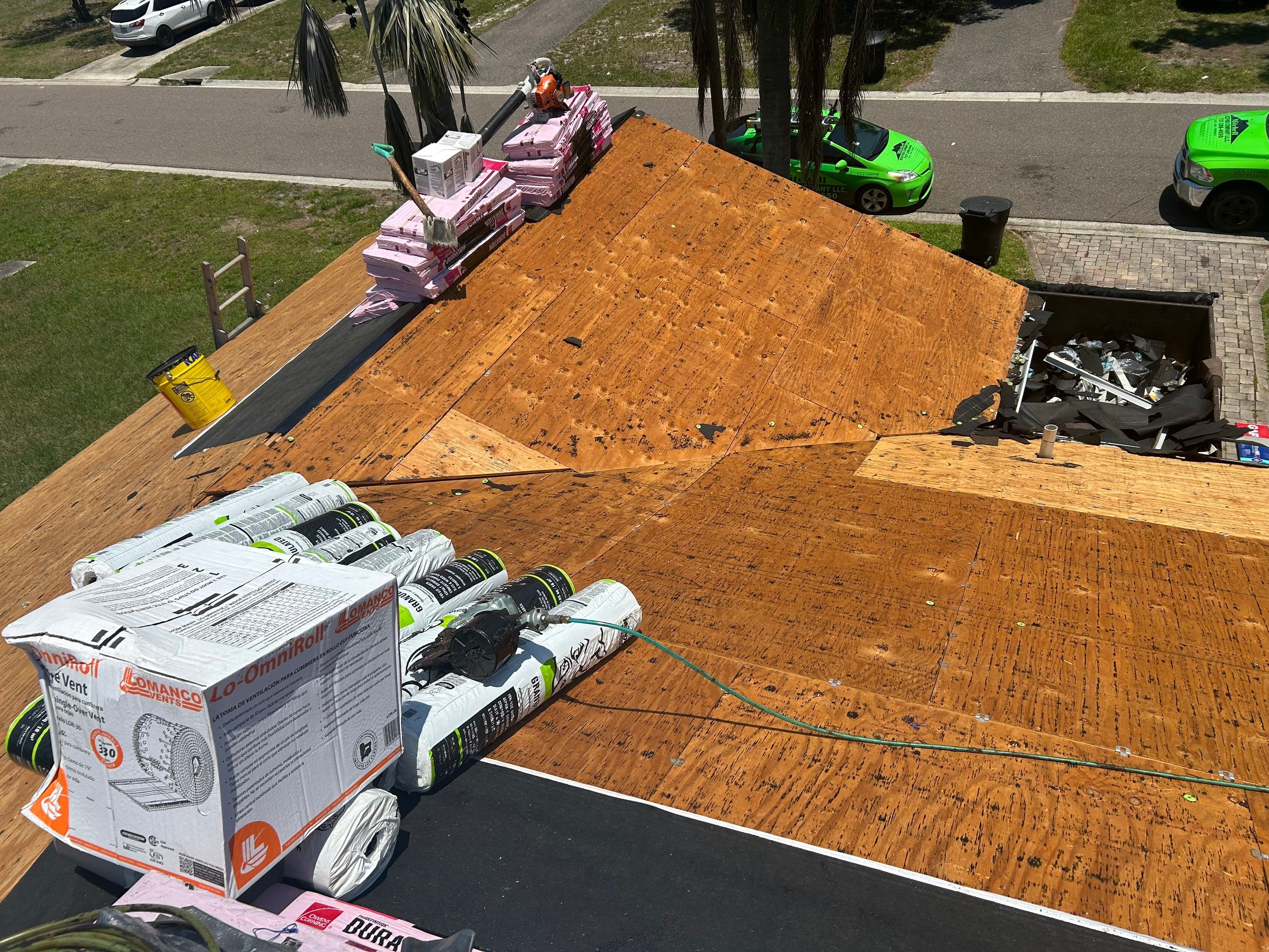 Project in St. Petersburg 33711 by Mitchell Roofing Company LLC 