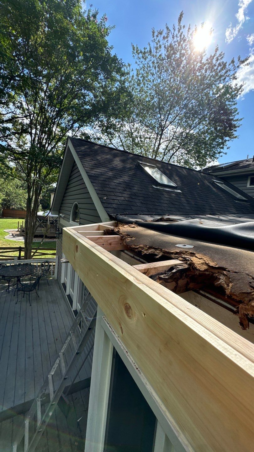 Alexandria: Residential Flat Roof Replacement with MuleHide TPO by RM Banning, Inc.