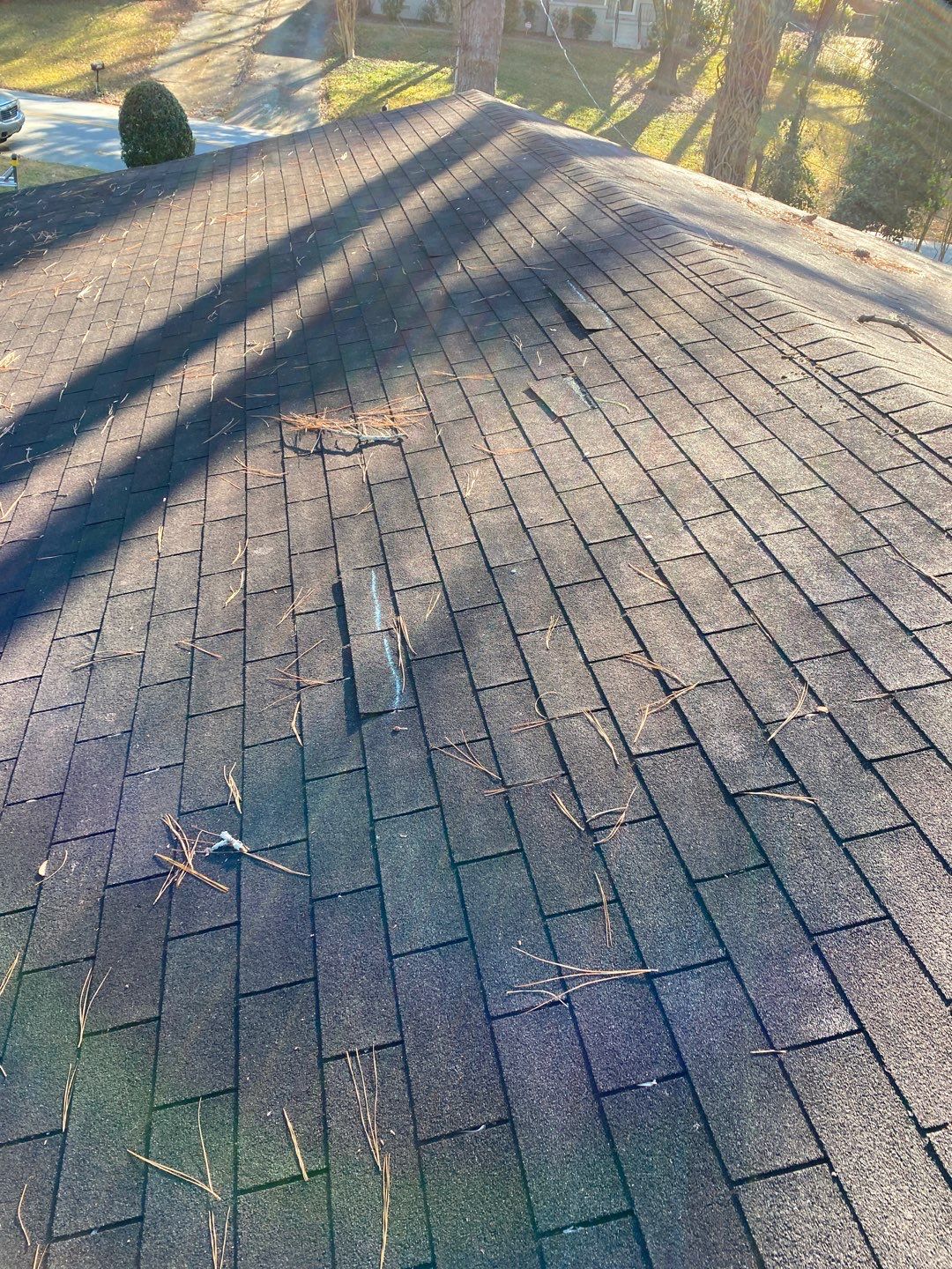 Wind Damage Roof Inspection in Metro Atlanta, GA by Mosaic Roofing Company