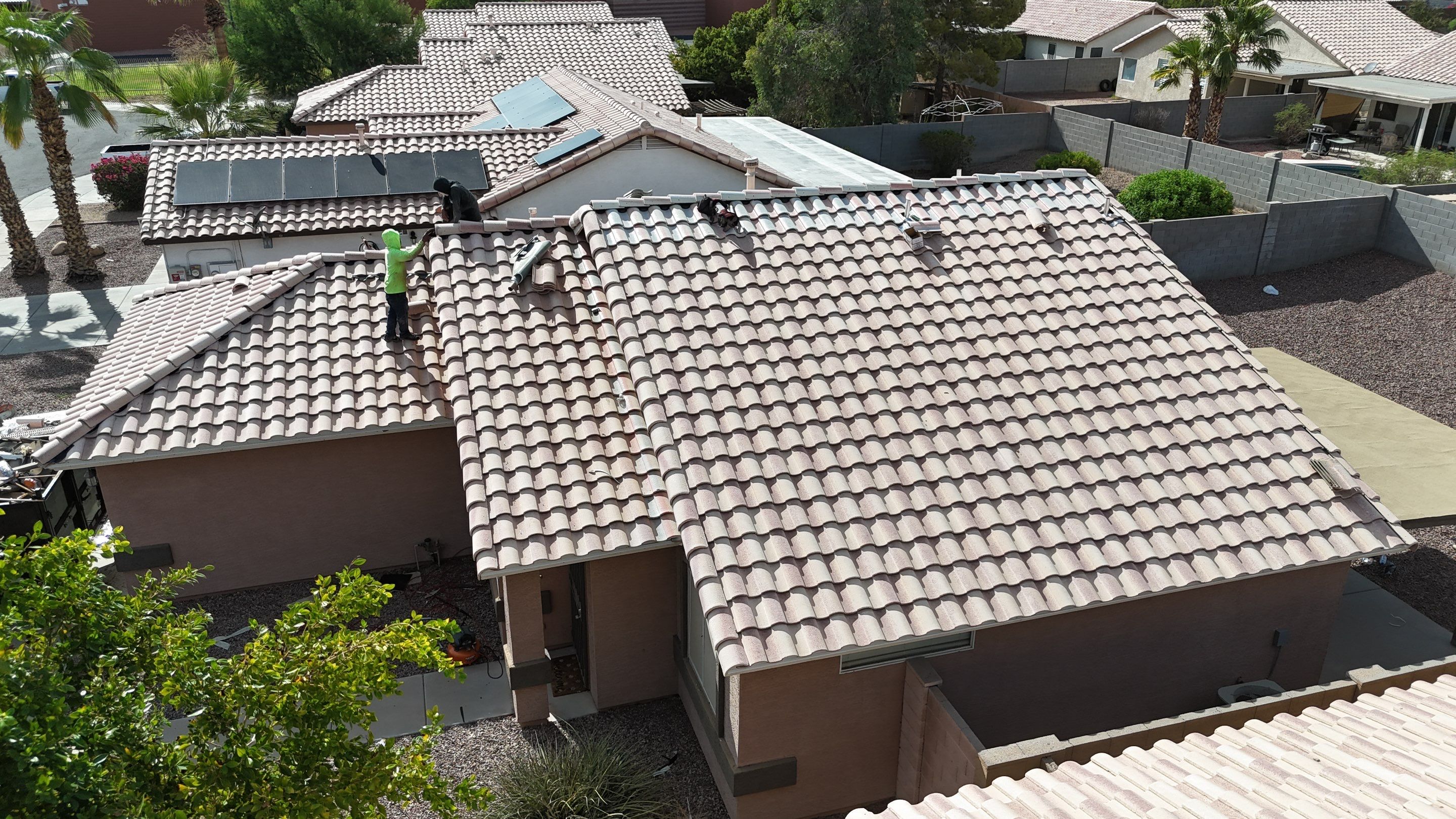Project in Goodyear, AZ by Saint Roofing
