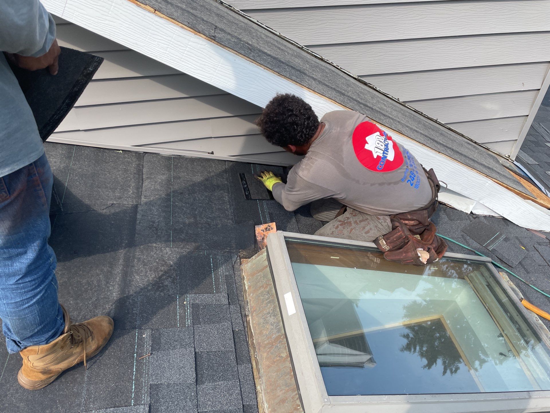 Roof Replacement using CertainTeed Landmark by 180 Contractors