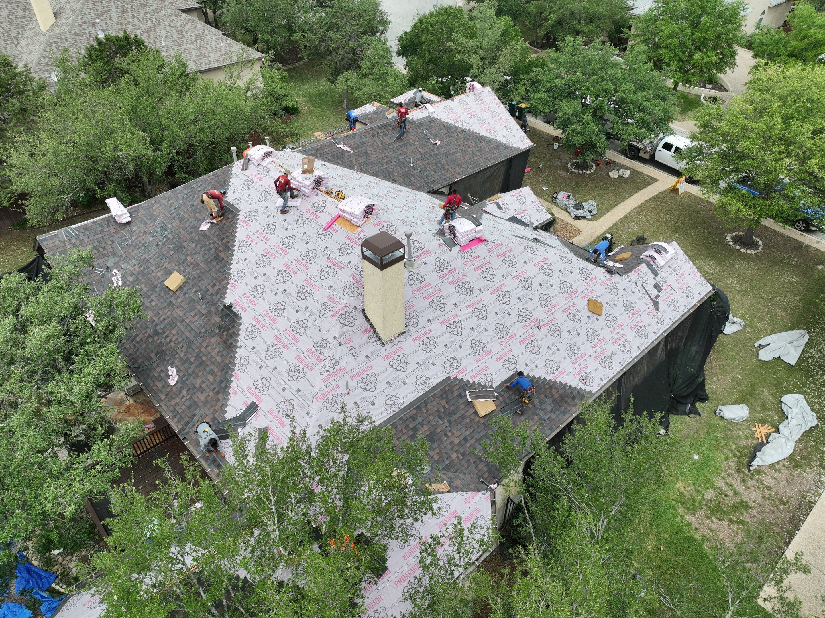 Residential Roof Replacement using Owens Corning Duration Designer 30 Year Laminate Shingle  by Premier Roofing and Contracting