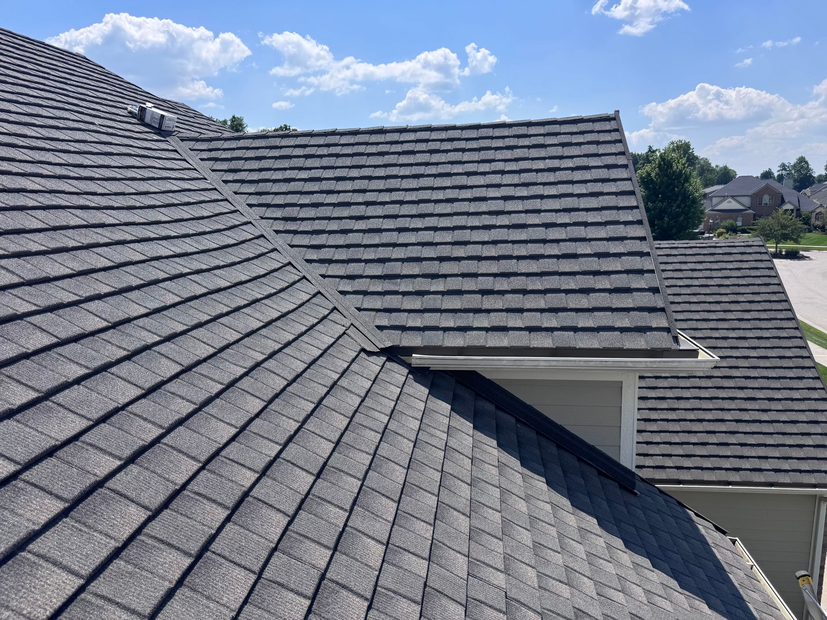 HOA Approved Stone Coated Metal Shingle Project in Fort Wayne, IN by 4Ever Metal Roofing