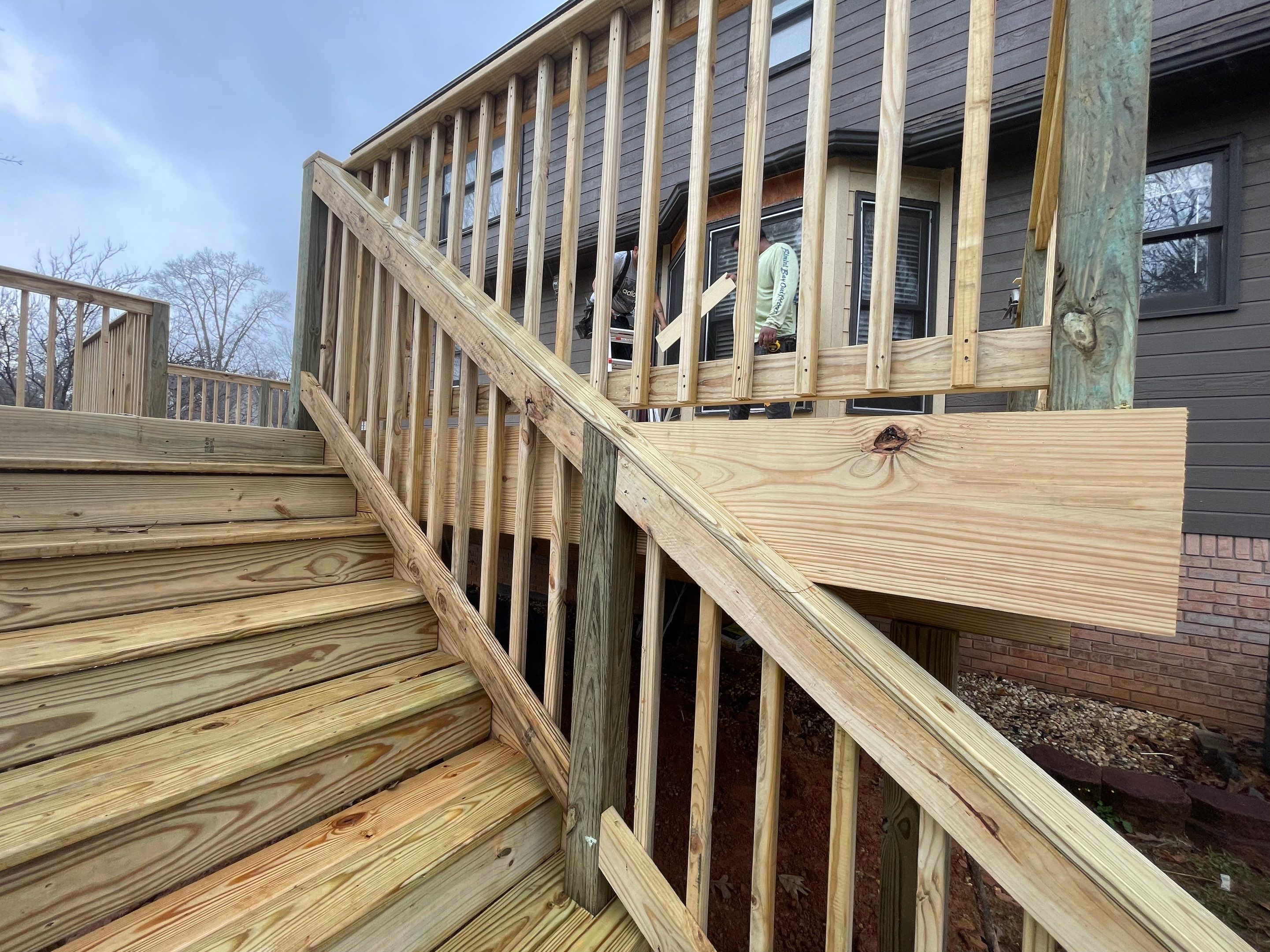 Russet Woods - Deck by Pillar and Pine