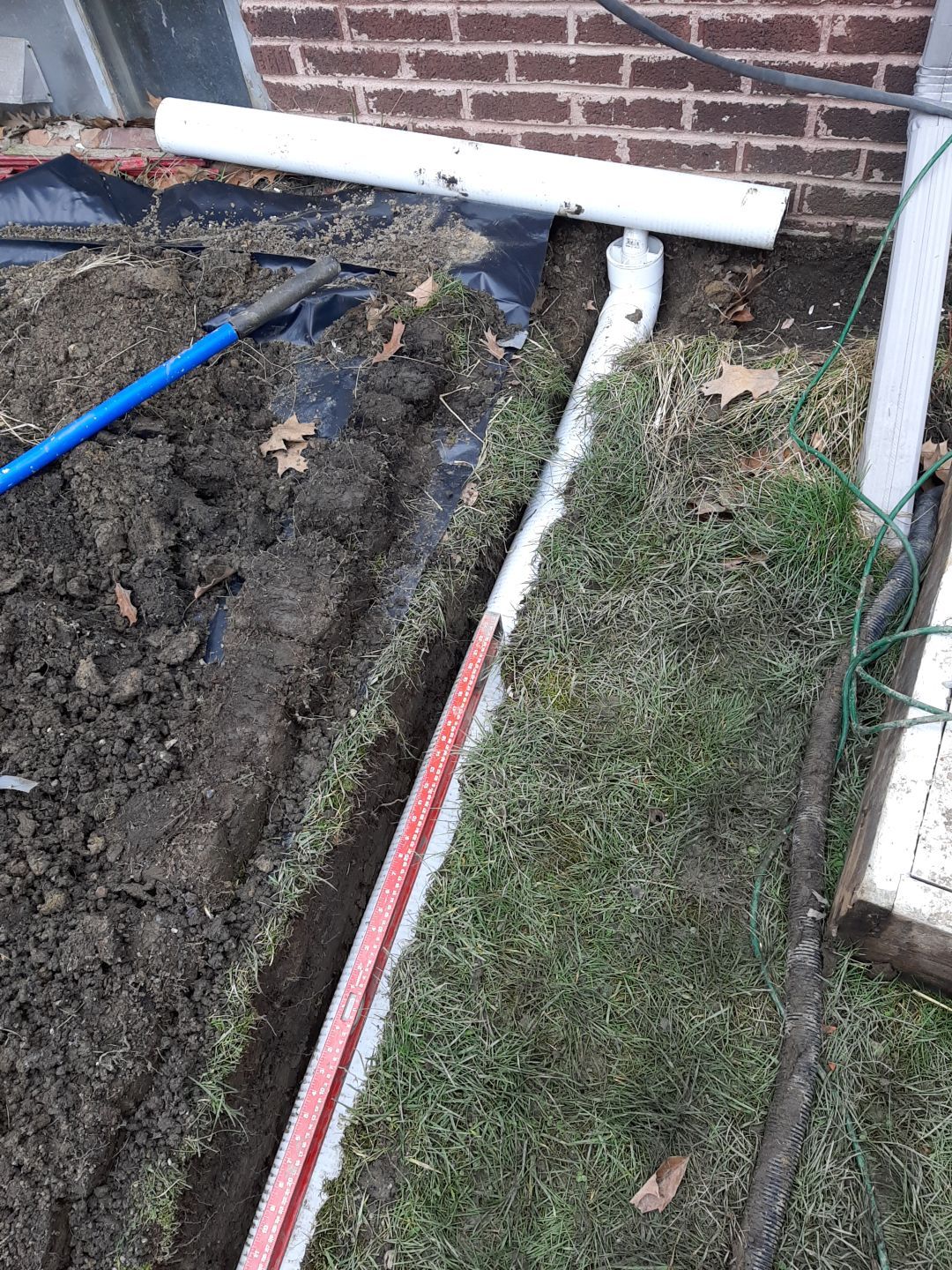 Basement Wall Rebuild with Exterior Waterproofing by Toledo Basement Repair