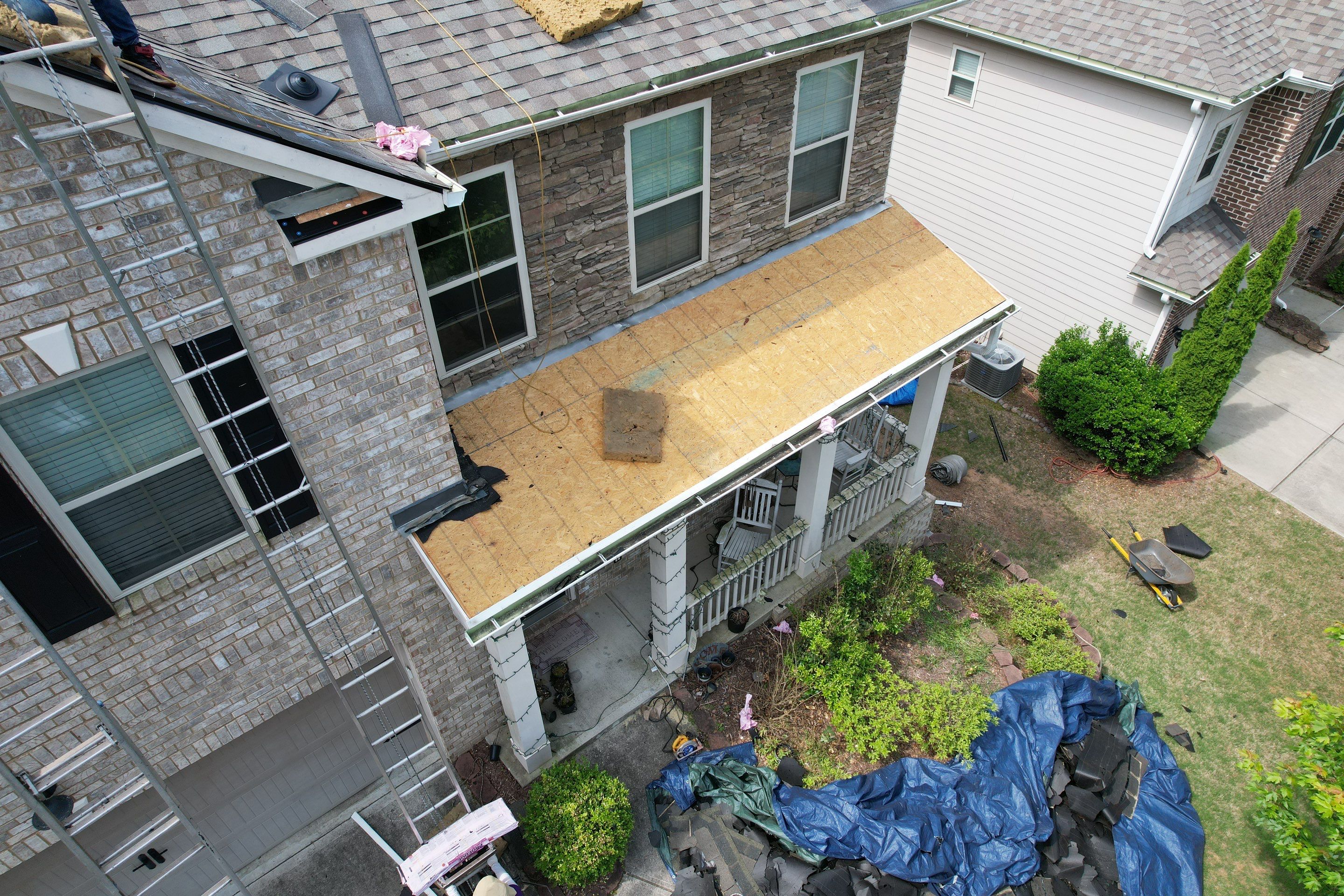 Residential Roofing Installation using Owens Corning by Inspector Roofing and Restoration