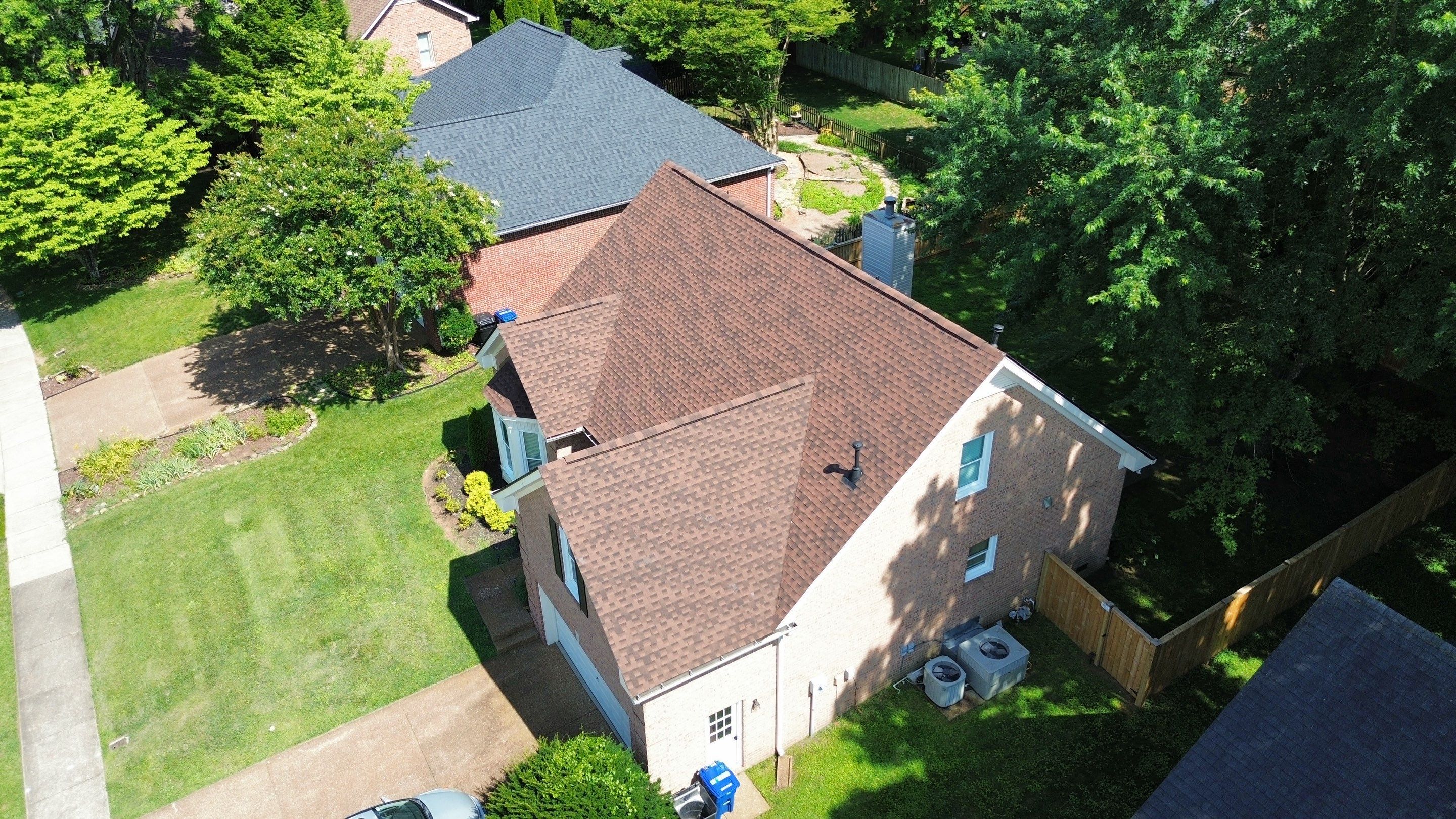 Roof installation- GAF Timberline HDZ Hickory  by Shinglesmiths Roofing