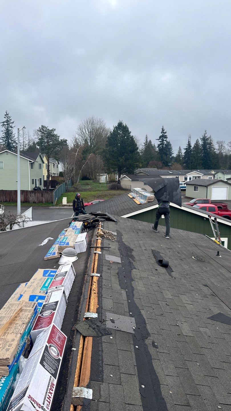 Residential Roofing Installation using GAF UHDZ Shingles by Roofing Formula LLC