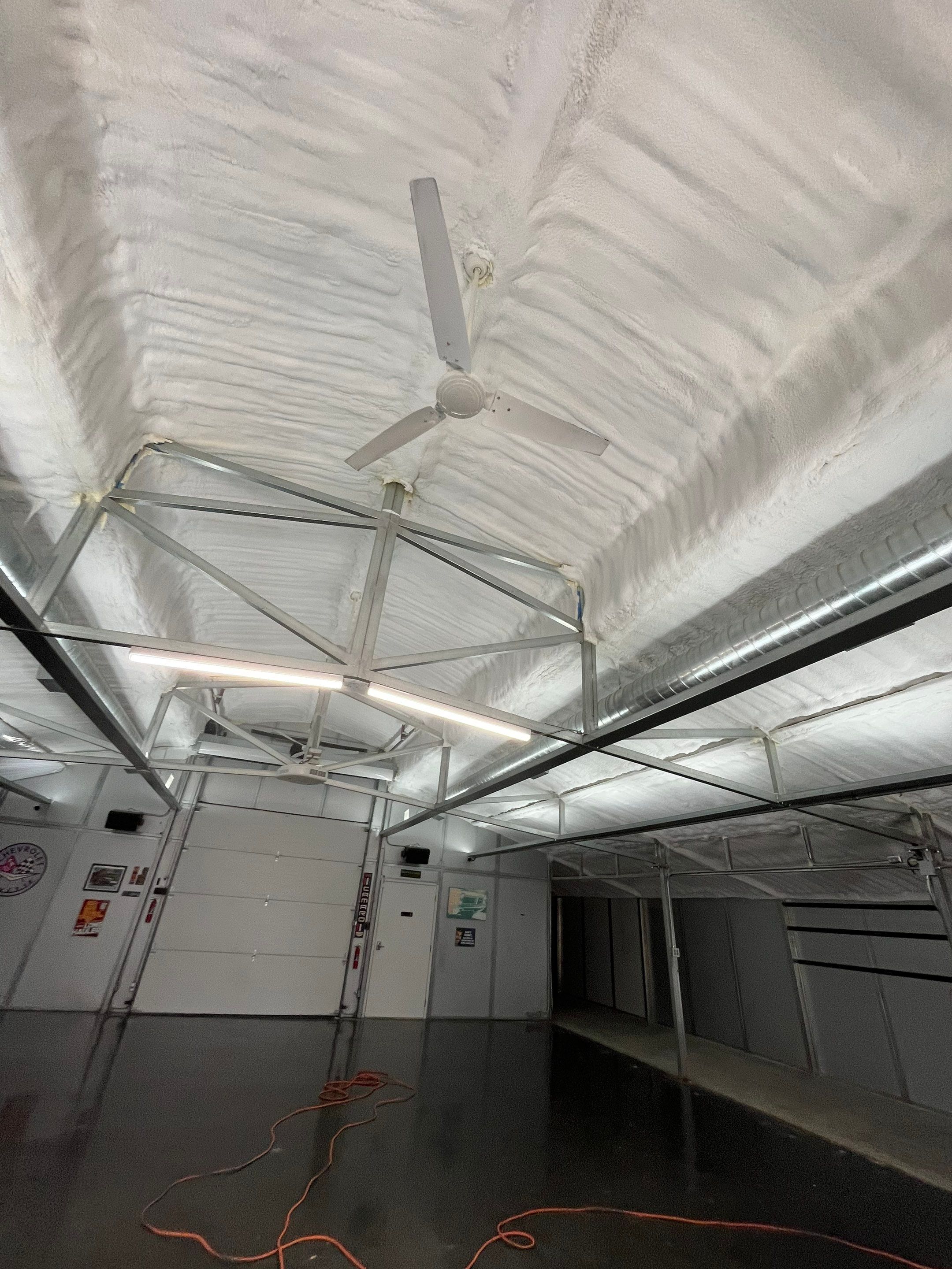 Sunnyvale Tx, Close cell spray foam custom garage  by Apex Insulation Solutions