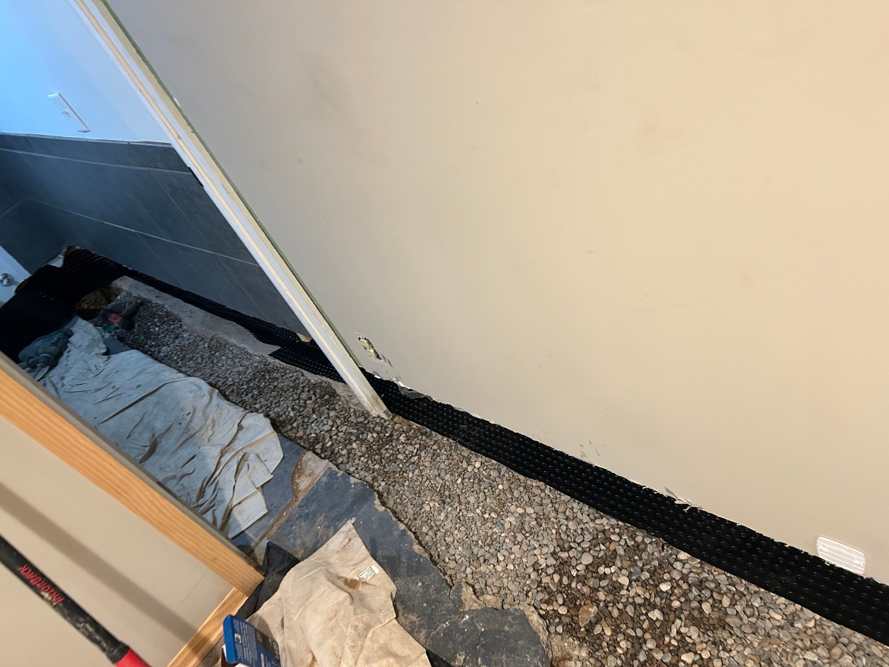 Drain Tile in Circle Pines by Waterproofing Northeast