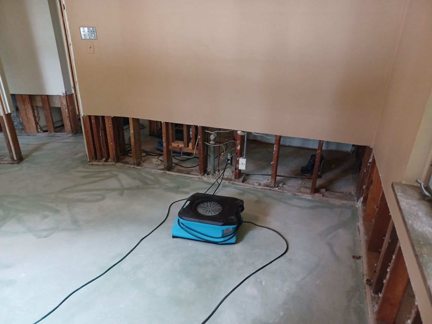 Project in West Bloomfield Township by EzDry Water Mitigation & Property Restoration