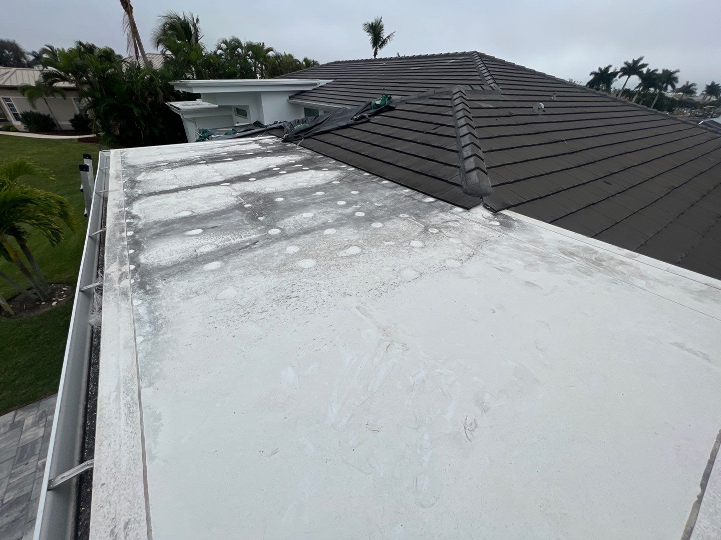 Residential Roofing Repair using Concrete Tile by Four Peaks Roofing