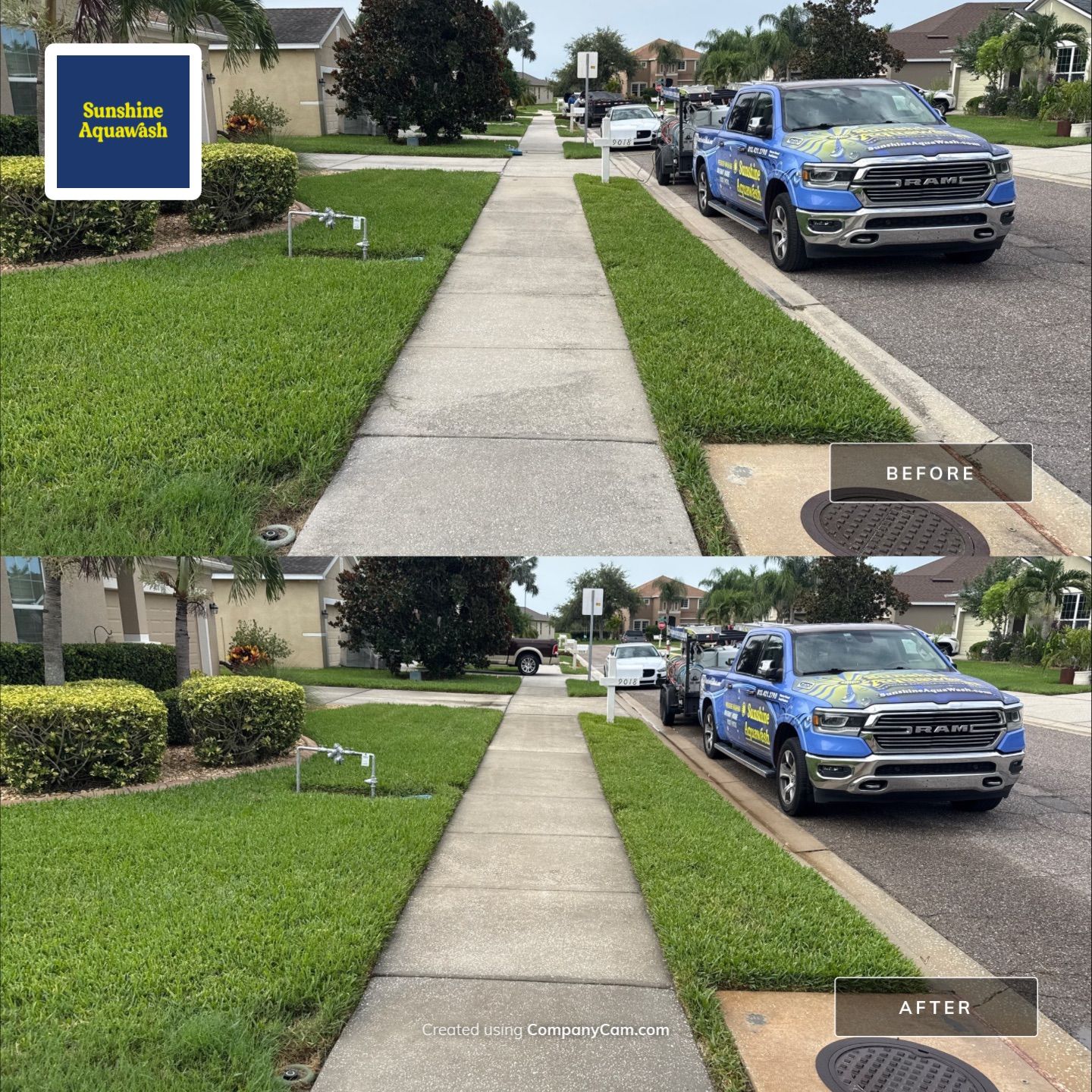 Lanai, Driveway & Sidewalk Cleaning in Palmetto, FL by Sunshine AquaWash