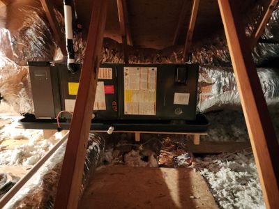 New system install with ductwork in Luray