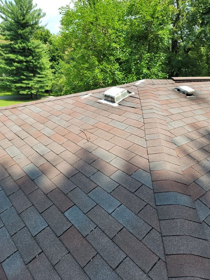 Atlas Pinnacle Pristine Scotchgard: Hickory Drip Edge: Musket brown by Eagle Eye Roofing