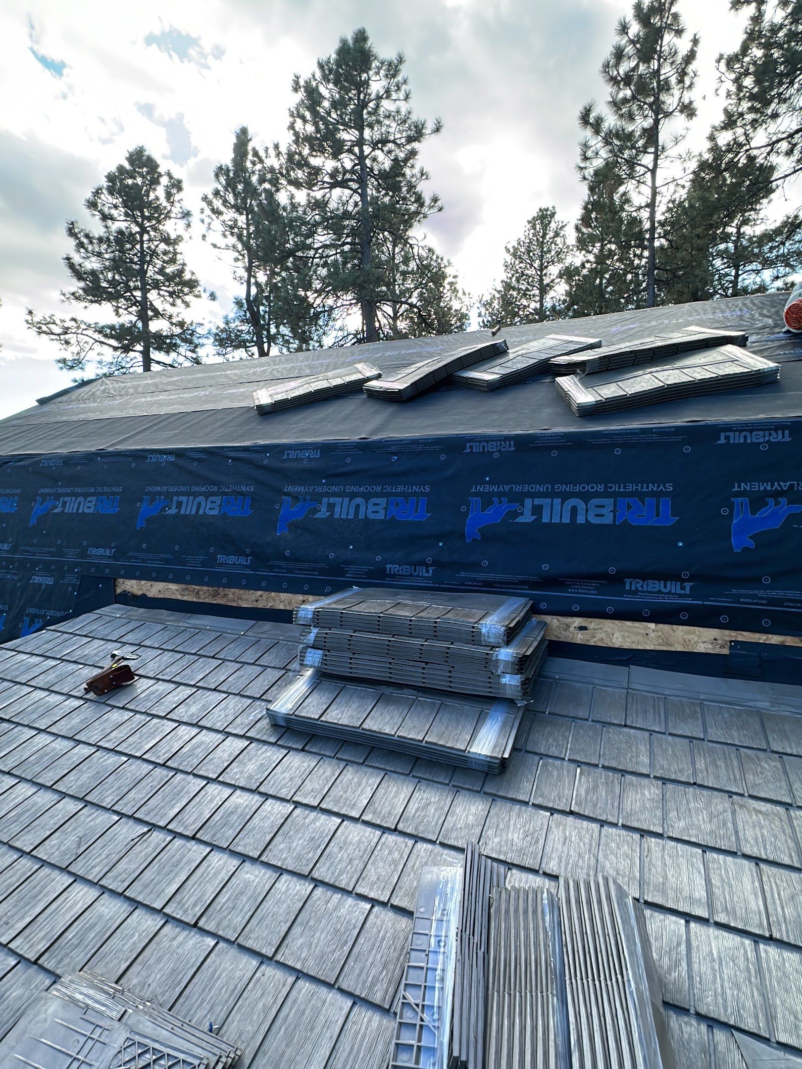 Residential Roofing Installation using EuroShield by Weather-Tite Exteriors LLC