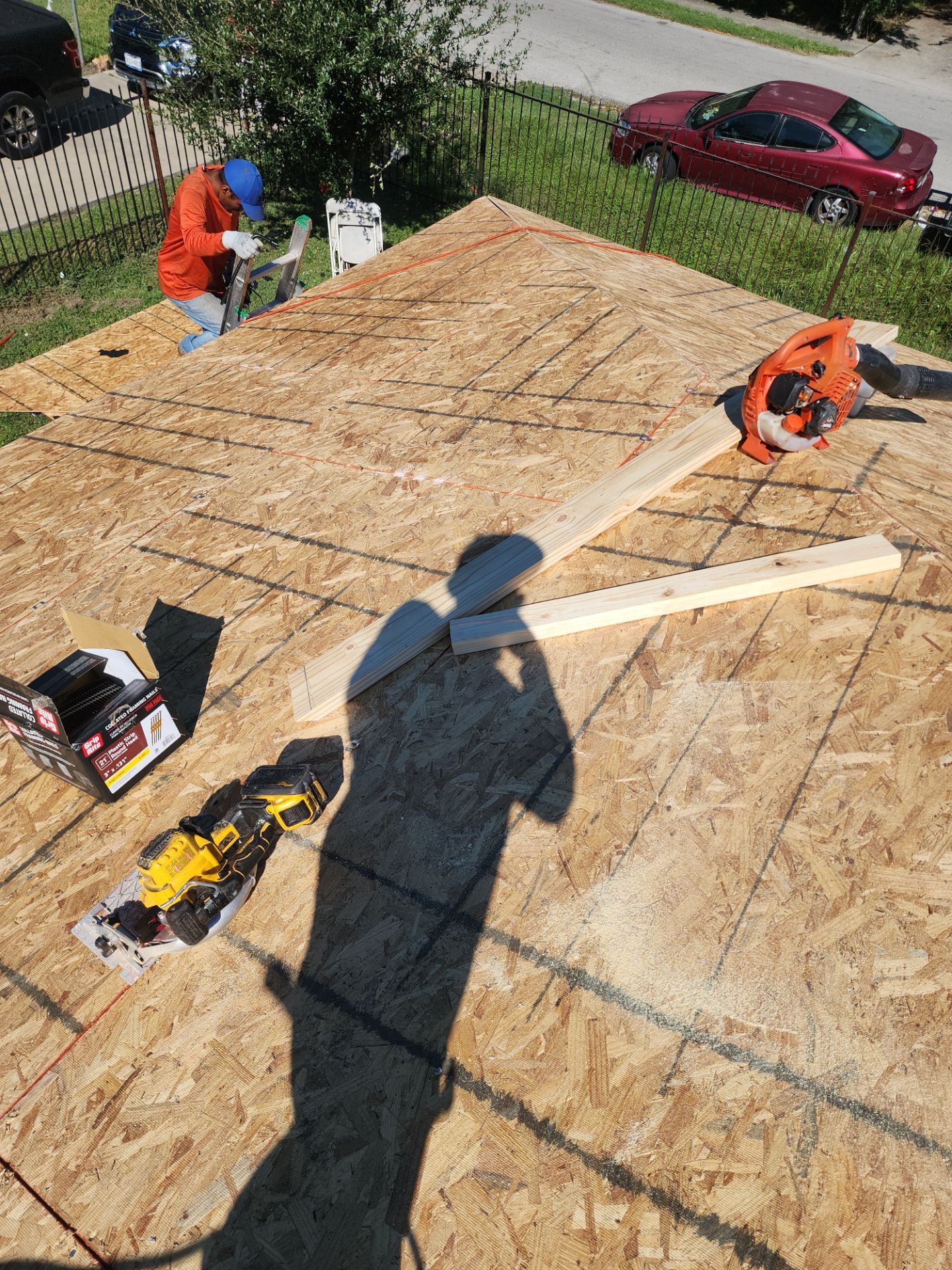 Residential Roofing Installation using Owen's Corning Duration (Lifetime) Shingles by Roof Repair Company