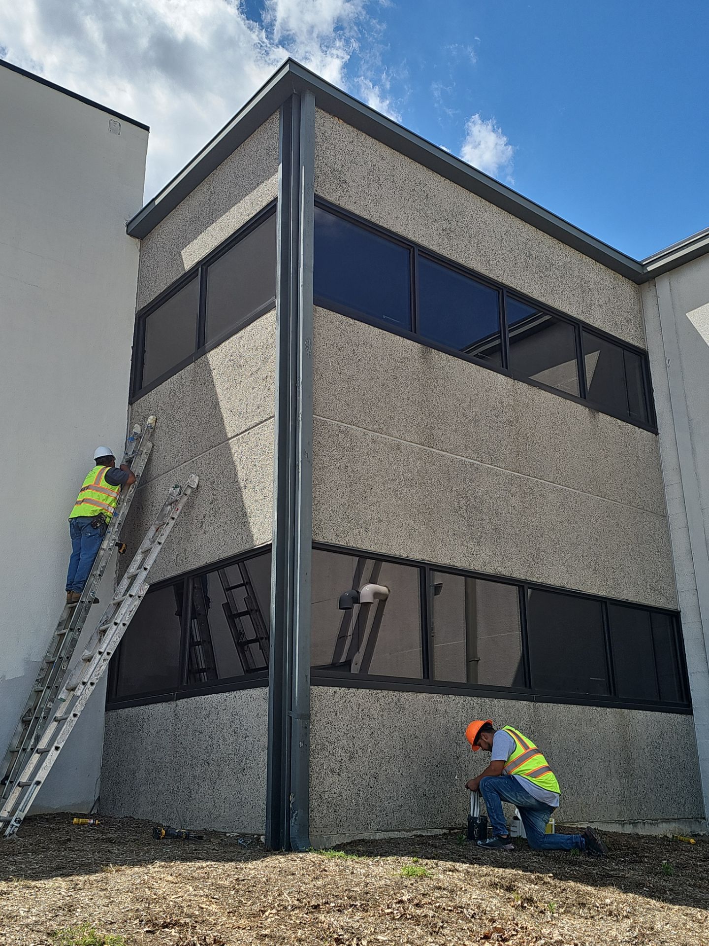 Commercial Expansion Joint Resealing and Exterior Improvements in Raleigh by Billy Weatherspoon Contractor