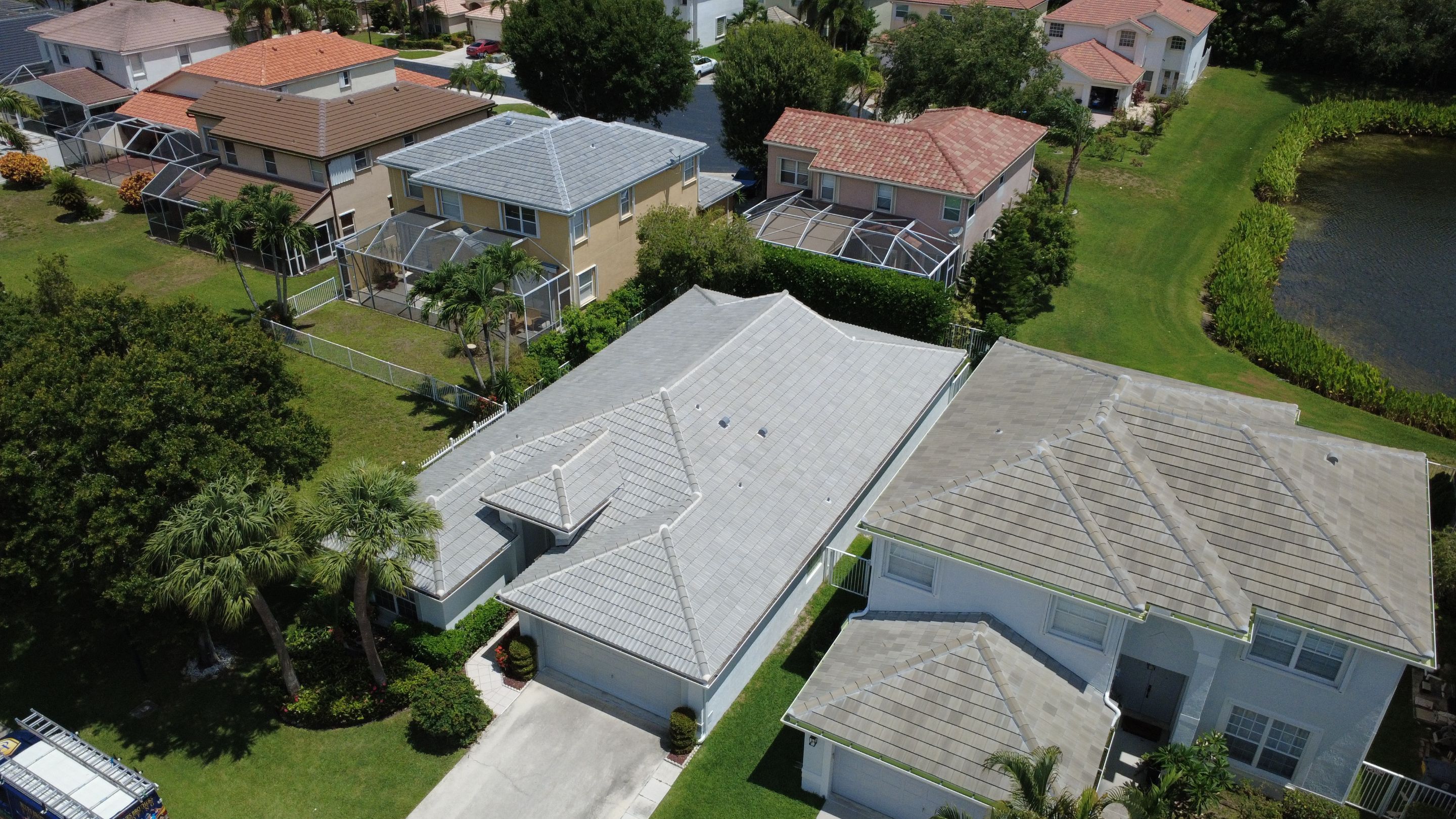 Residential Roofing Installation using Eagle Roofing Tile by BLUES BROTHERS ROOFING