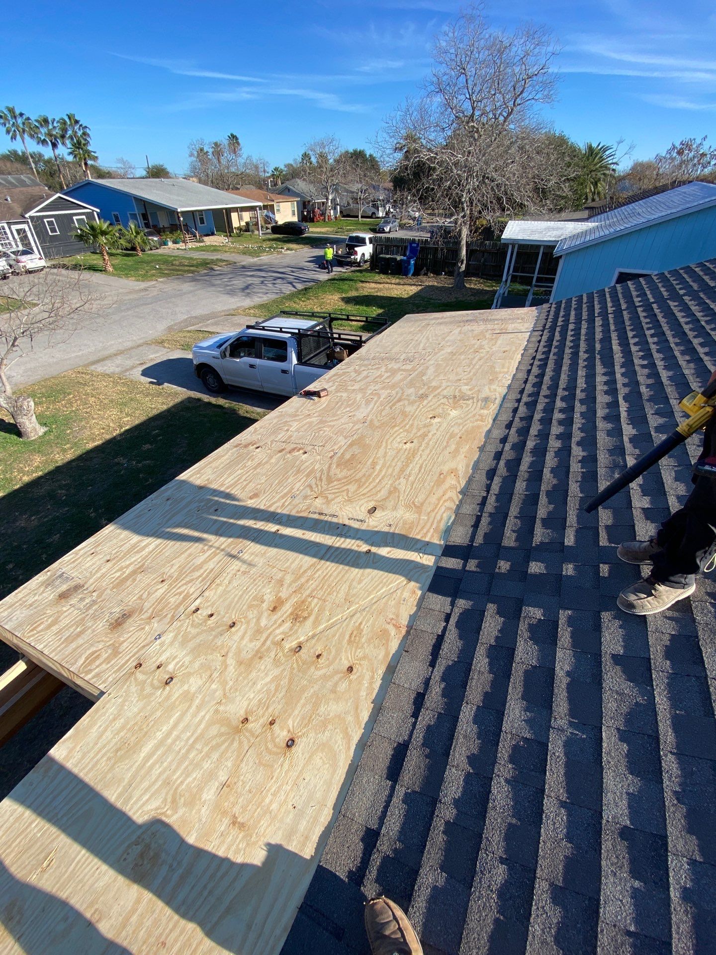 Over Engineered Patio by Bayfront Roofing and Construction