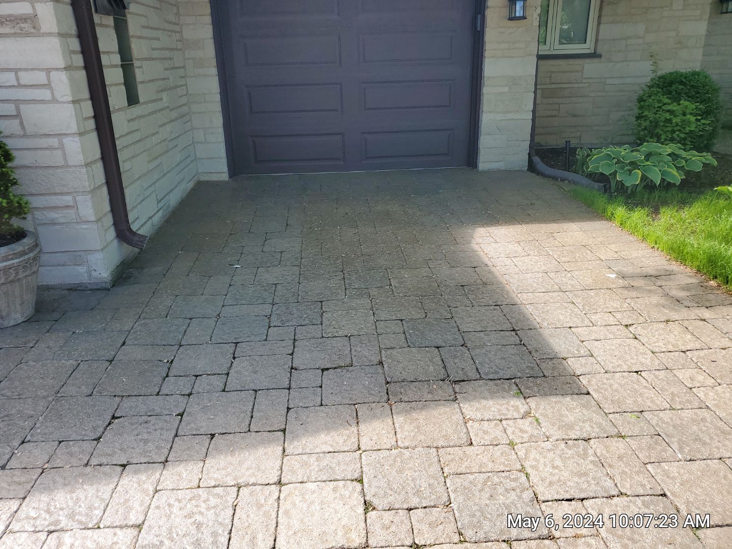 Brick paver clean, sand and seal.  using Surebond SB-1300 by Northern Power Washing LLC.