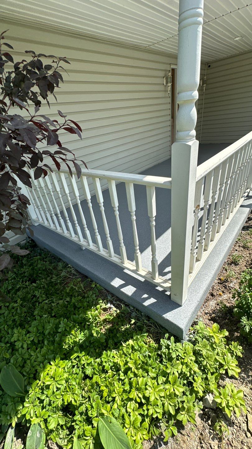 Porch & Steps Project in Renfrew by Floors in a Day, Inc