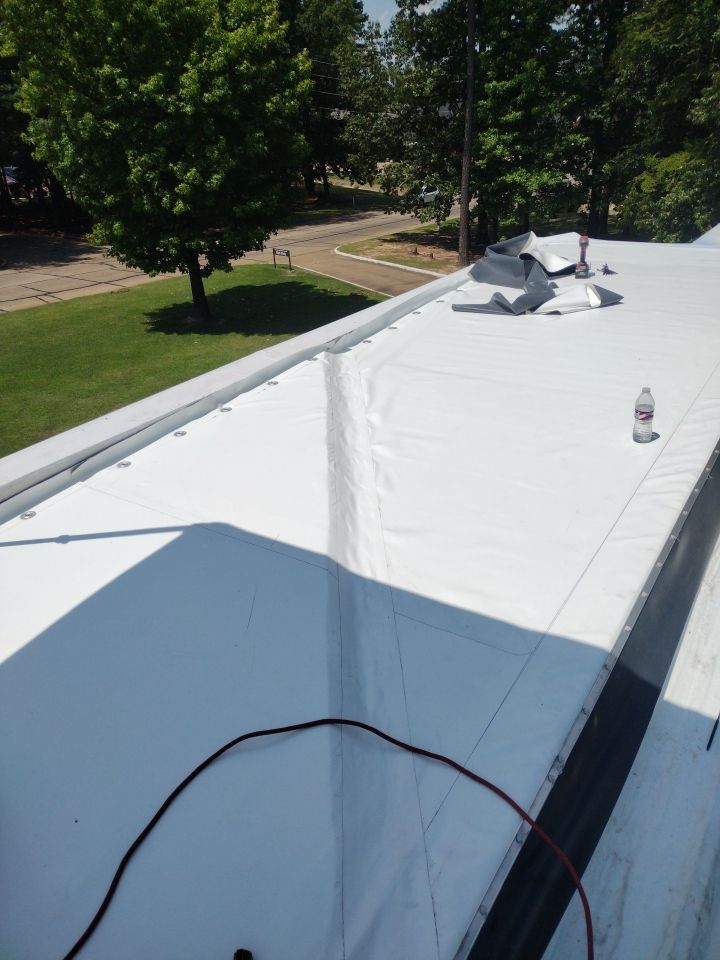 Office Building in Texarkana by Hostetler Roofing