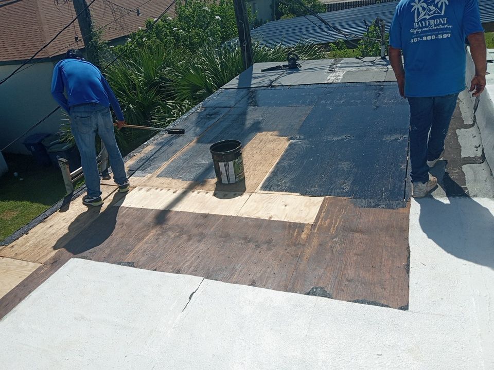 Market Street Coating by Bayfront Roofing and Construction