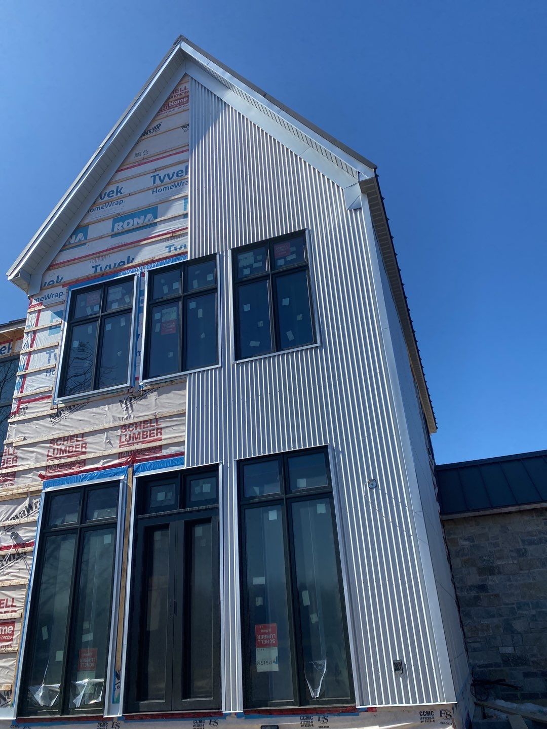 New Construction | 16” Standing Seam Metal Roof Installation by Jay Carter Roofing & Sheet Metal