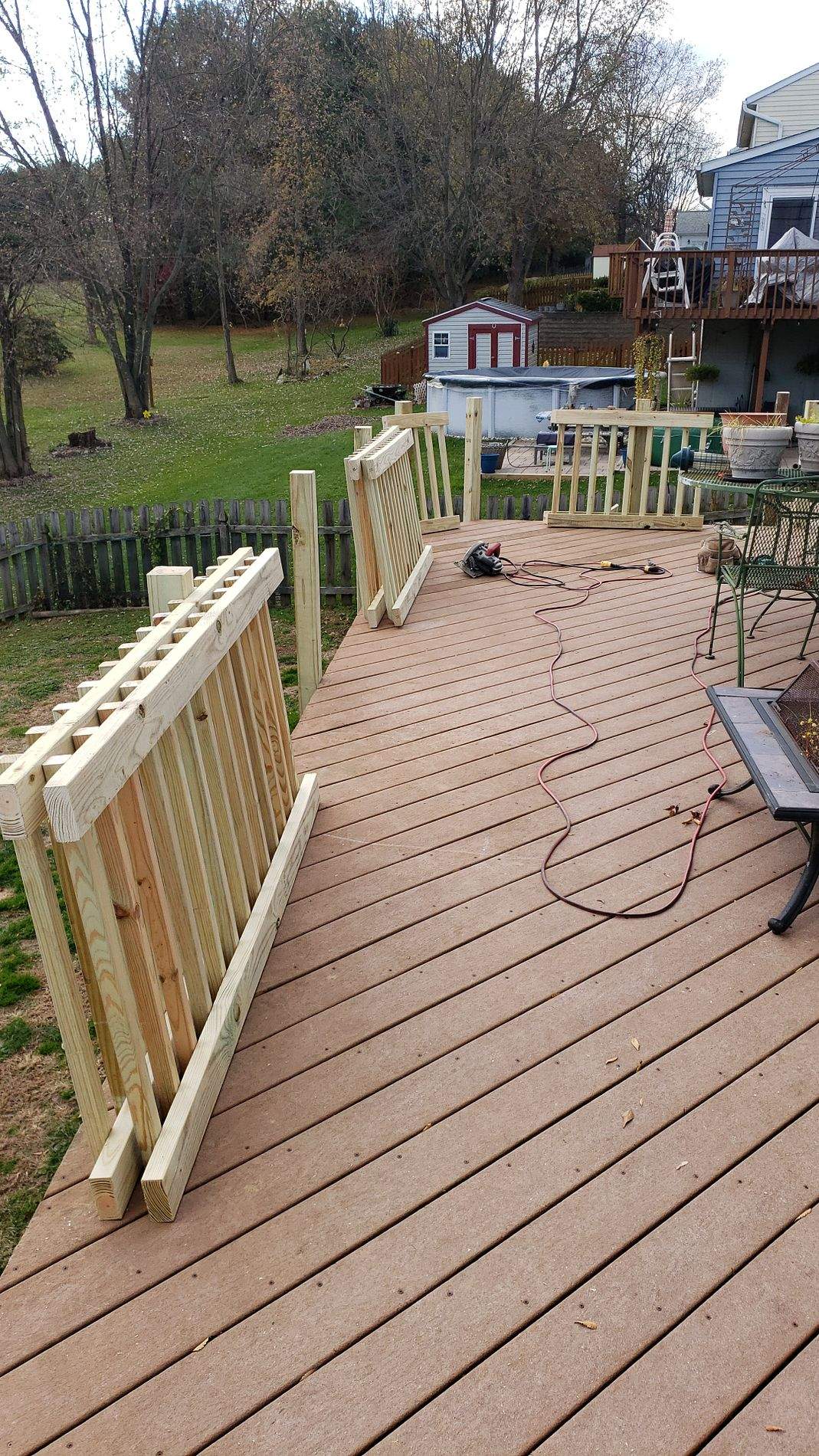 Deck Rail Repair by Roof Right Inc